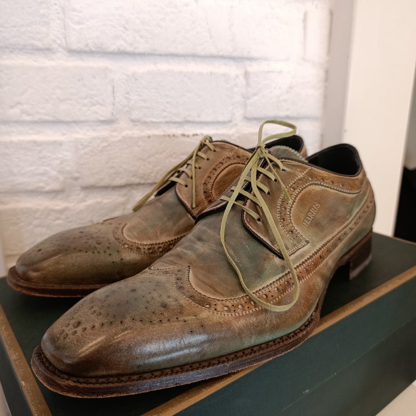 Scarpe Harris verde n*6/40