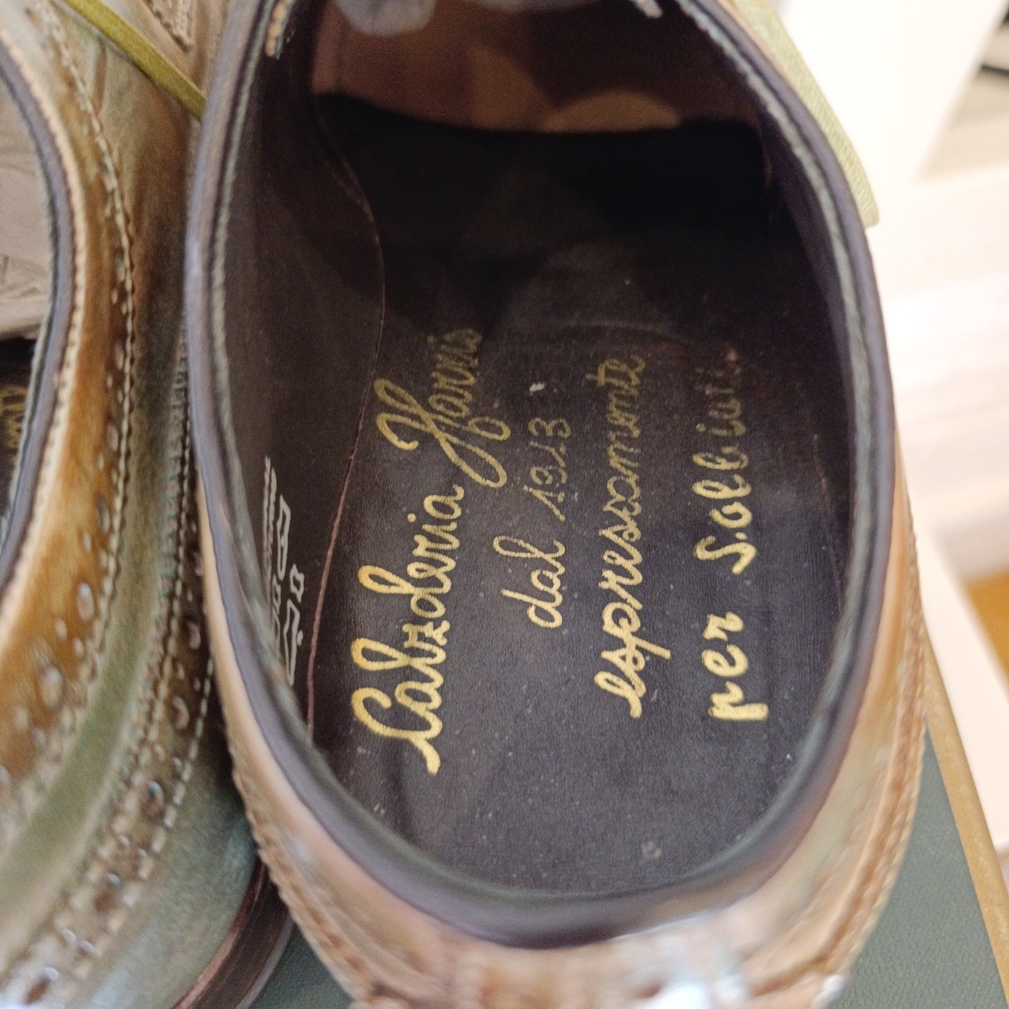 Scarpe Harris verde n*6/40