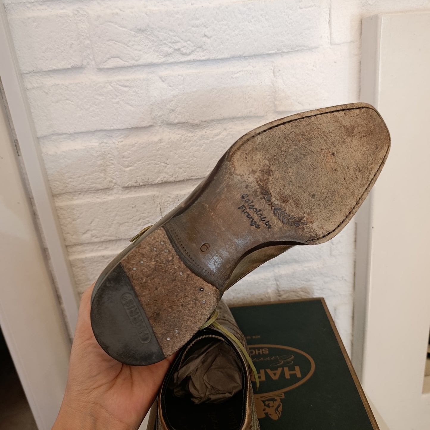 Scarpe Harris verde n*6/40