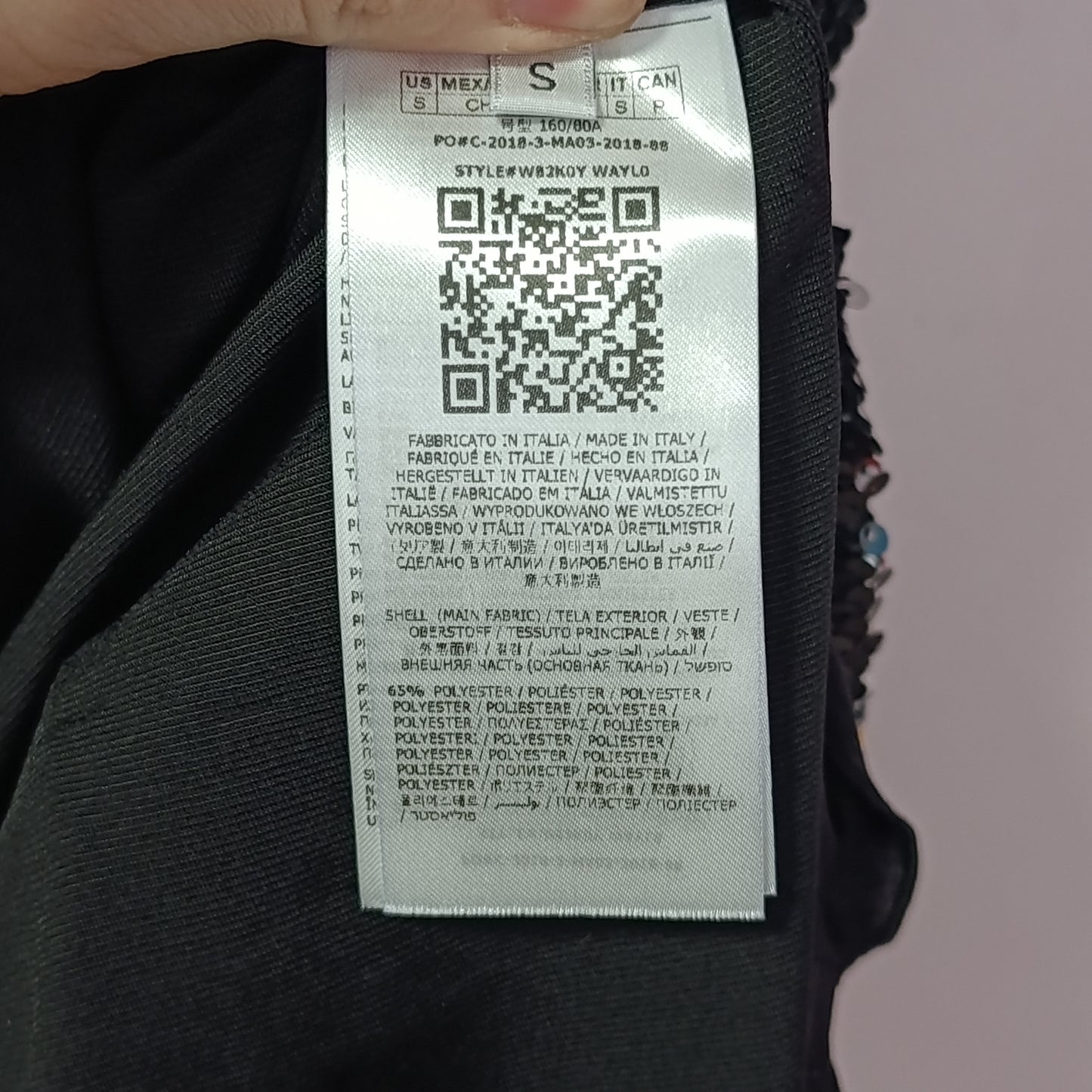 Mini abito paillettes Guess tg S