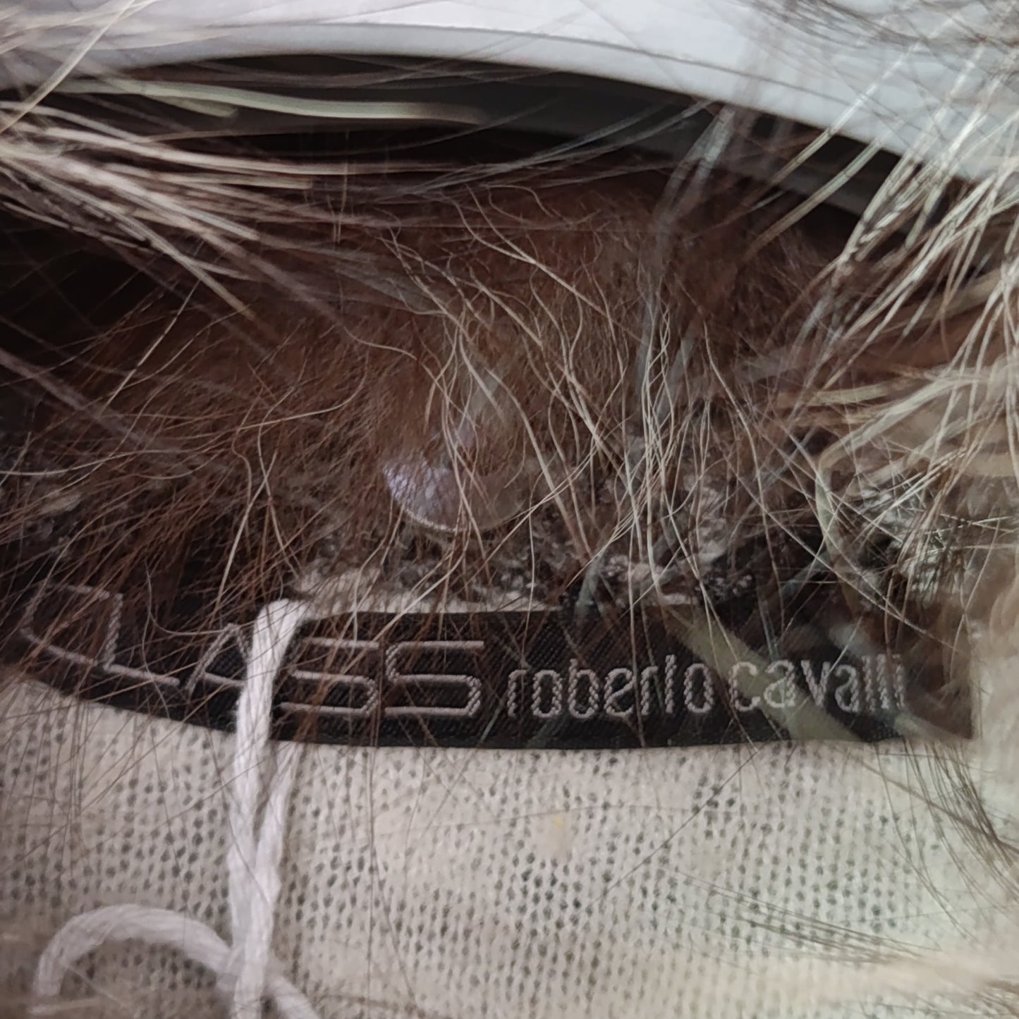 Cappotto grigio/nero Roberto Cavalli tg 44