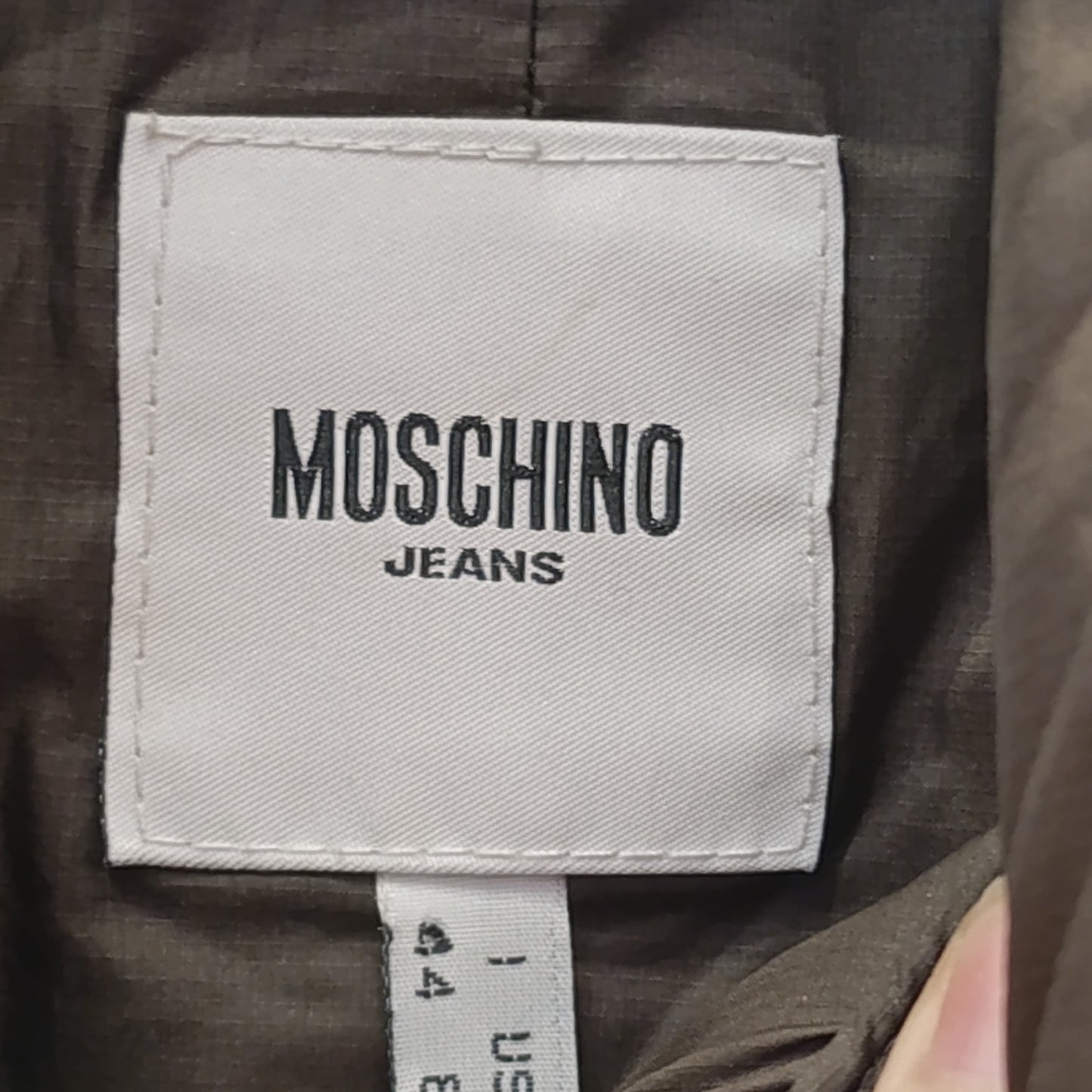 Giubbino moro Moschino tg 44