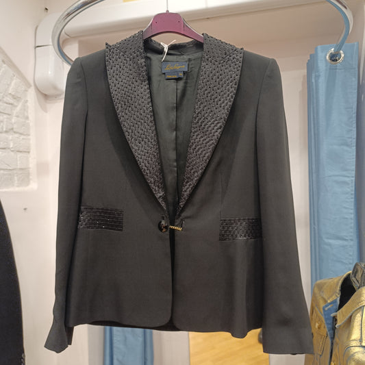Blazer nero Luisa Spagnoli tg 44