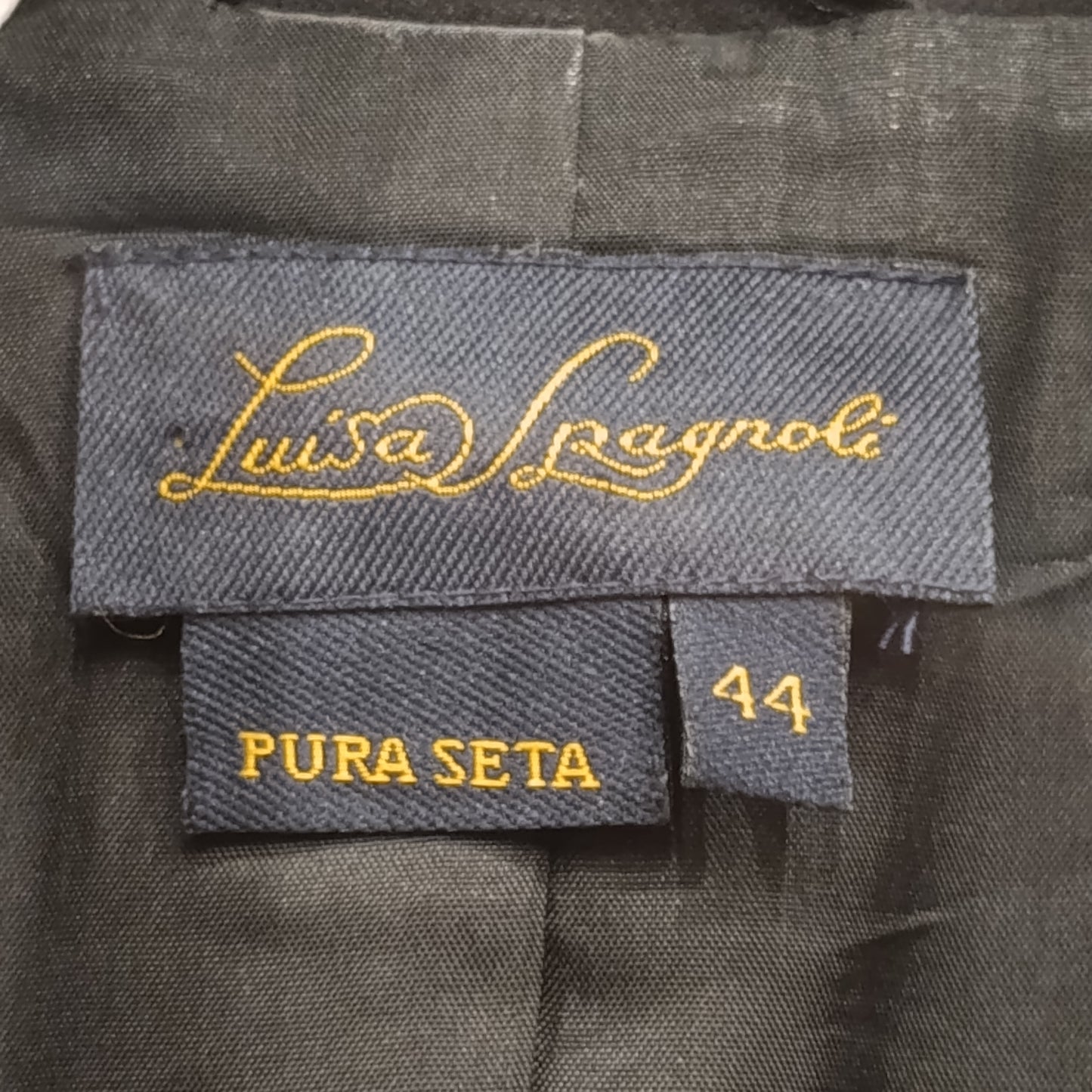 Blazer nero Luisa Spagnoli tg 44