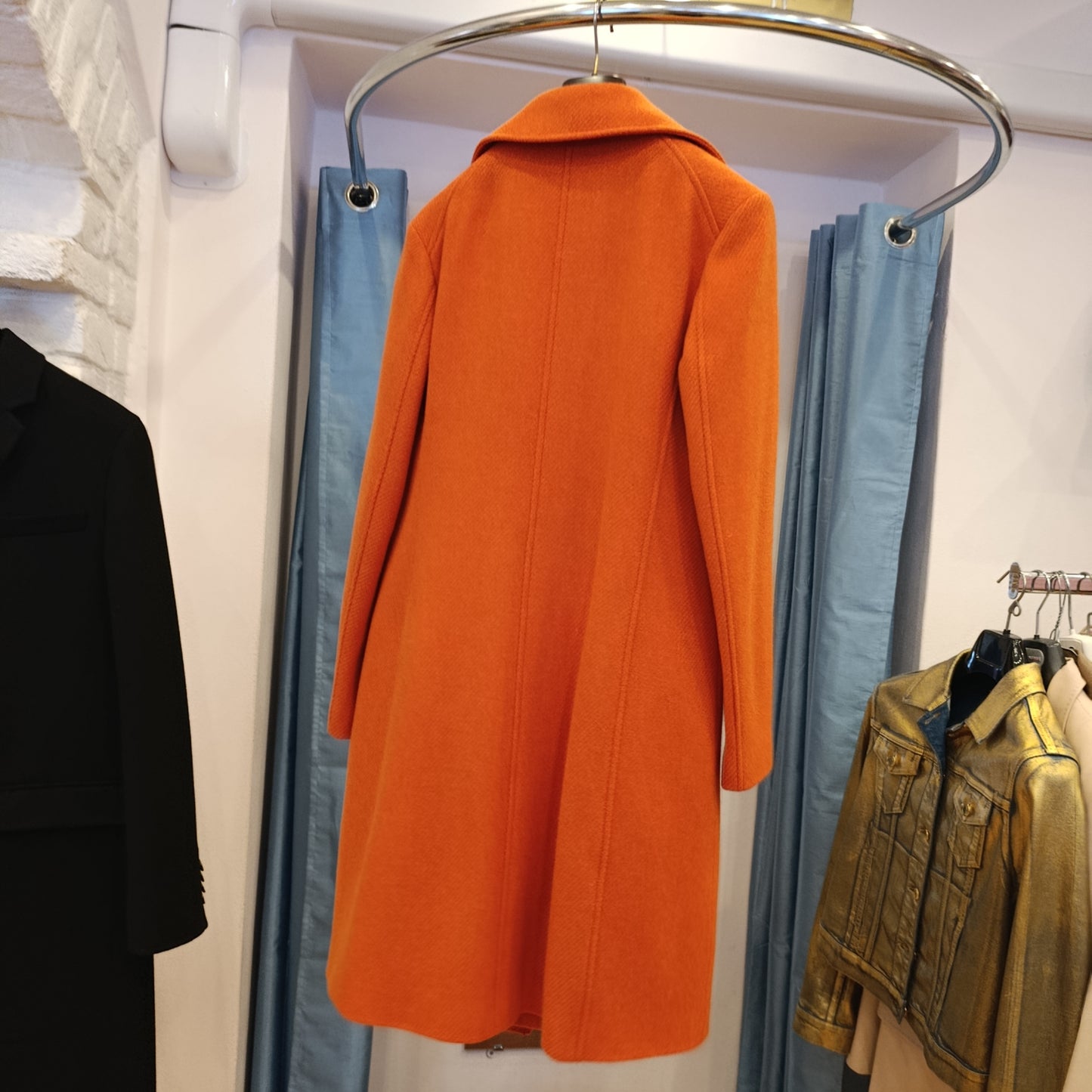 Cappotto Fay arancio tg L