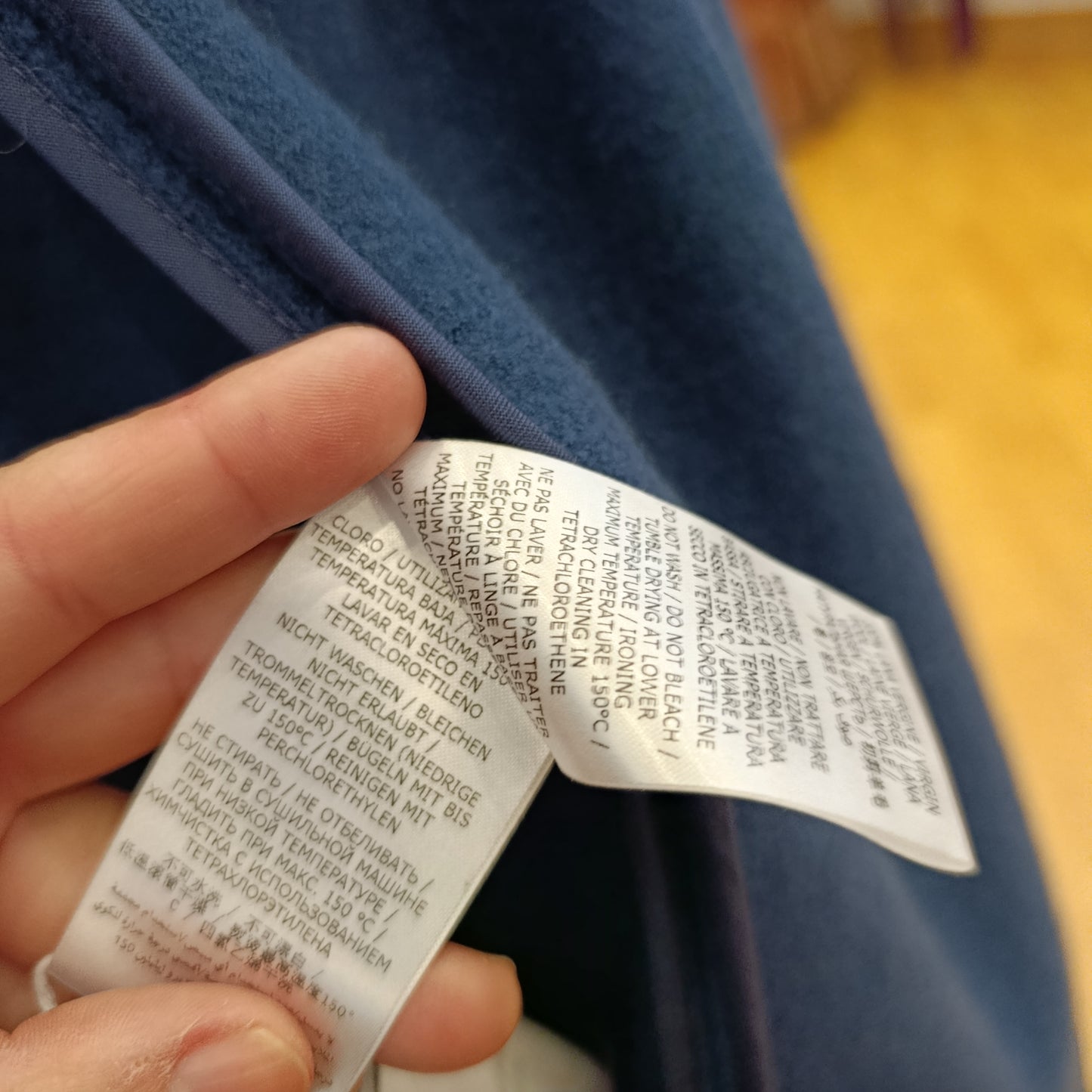 Cappotto Aspesi blu tg L