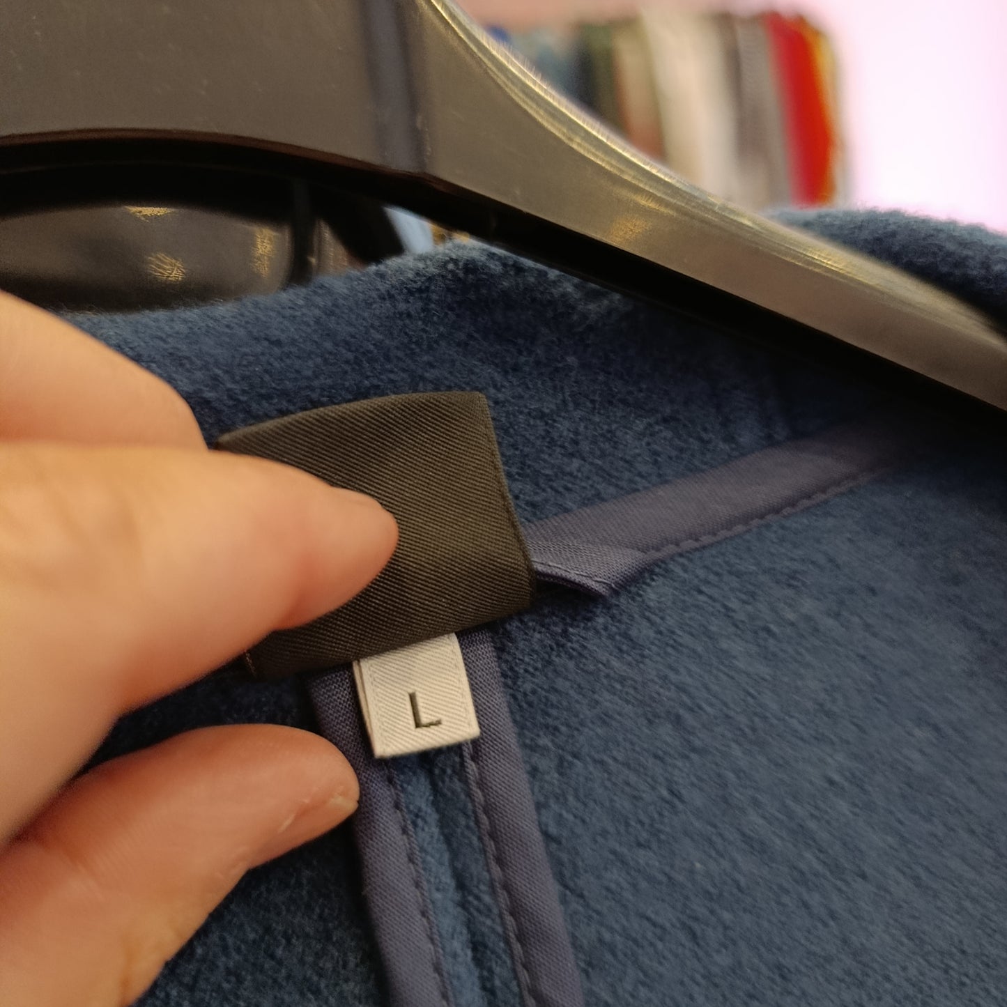 Cappotto Aspesi blu tg L