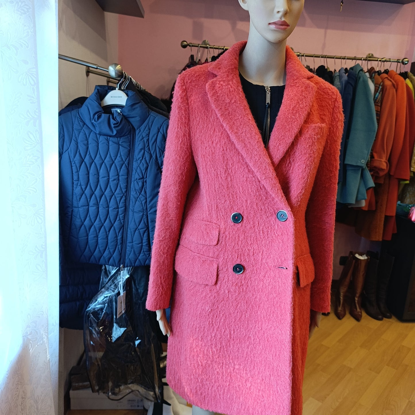 Cappotto MsGm rosa tg 40