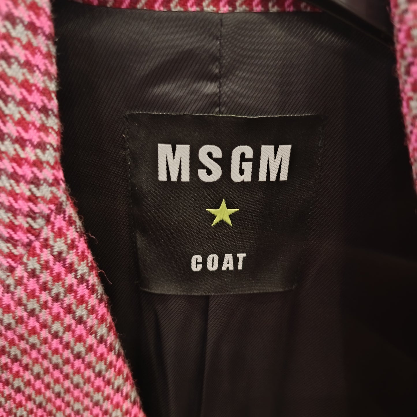 Cappotto MsGm quadretti tg 40 over