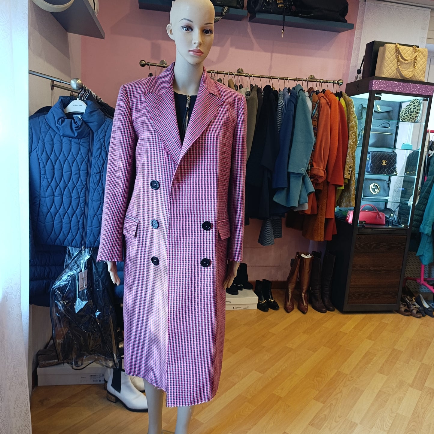 Cappotto MsGm quadretti tg 40 over