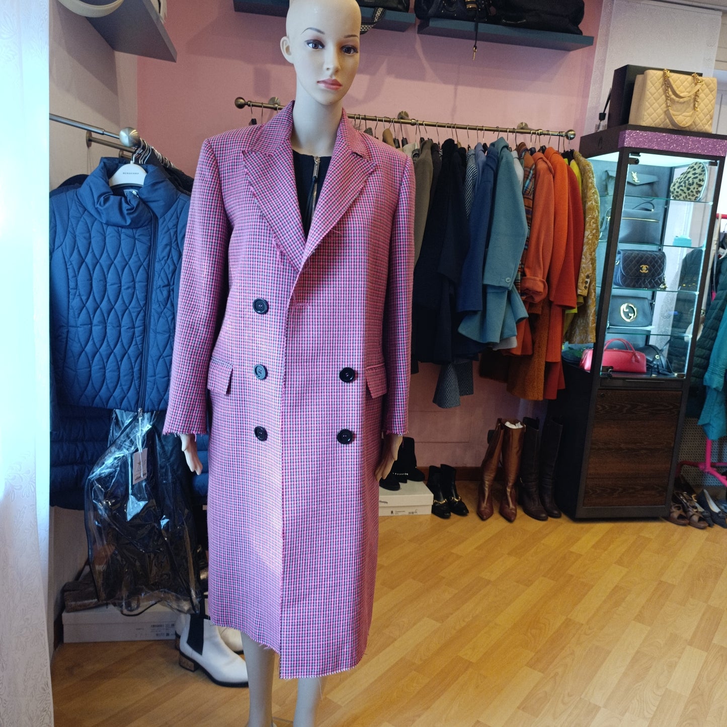 Cappotto MsGm quadretti tg 40 over