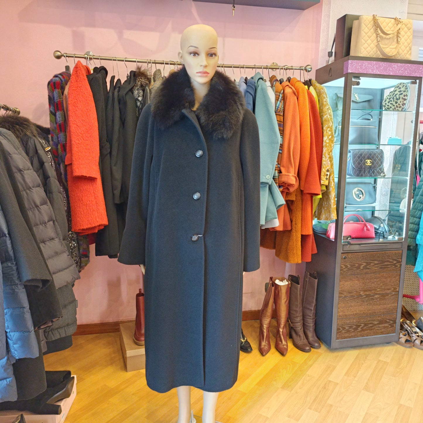 Cappotto vintage lana& cashemere tg44/46