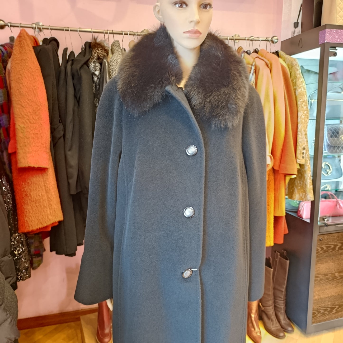 Cappotto vintage lana& cashemere tg44/46