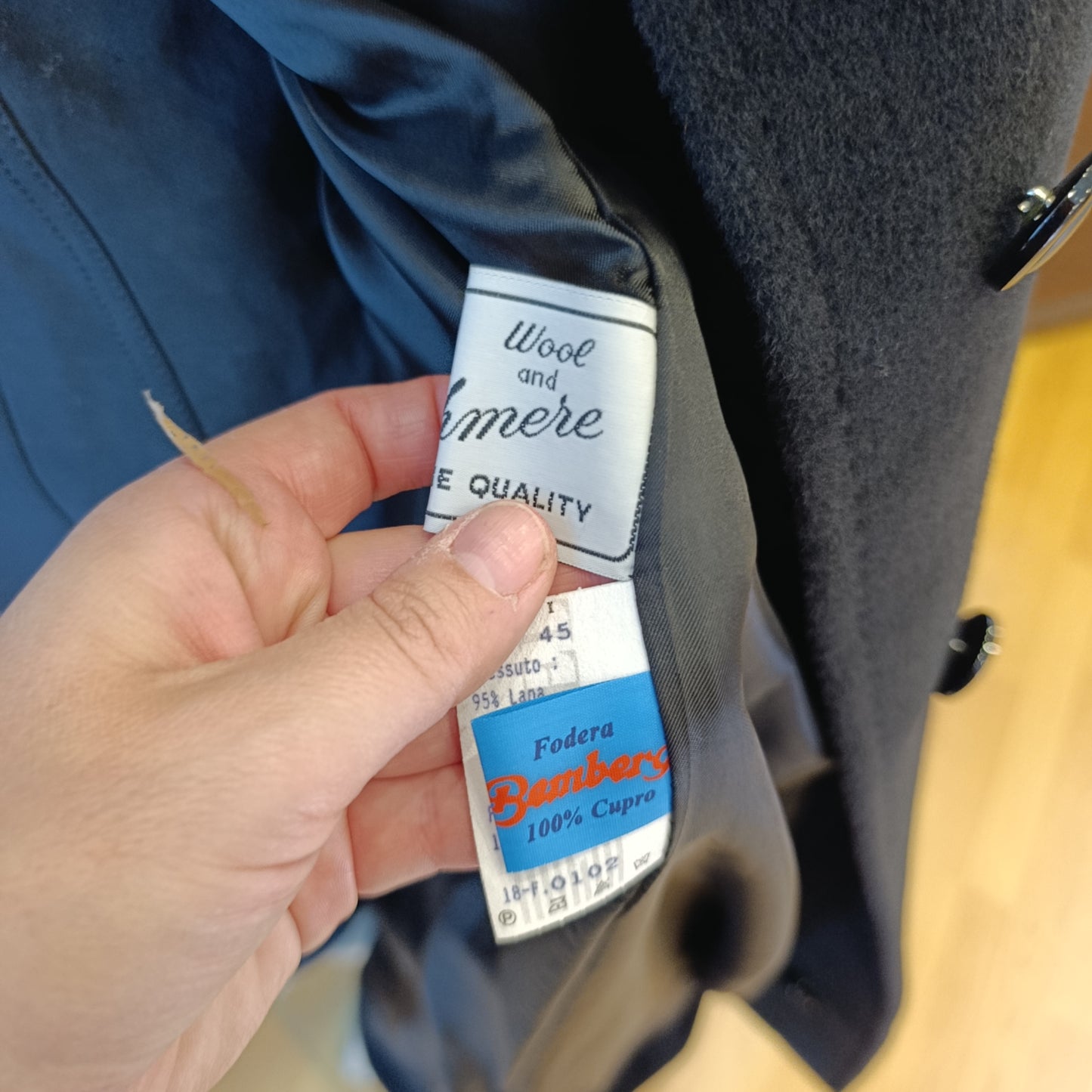 Cappotto vintage lana& cashemere tg44/46