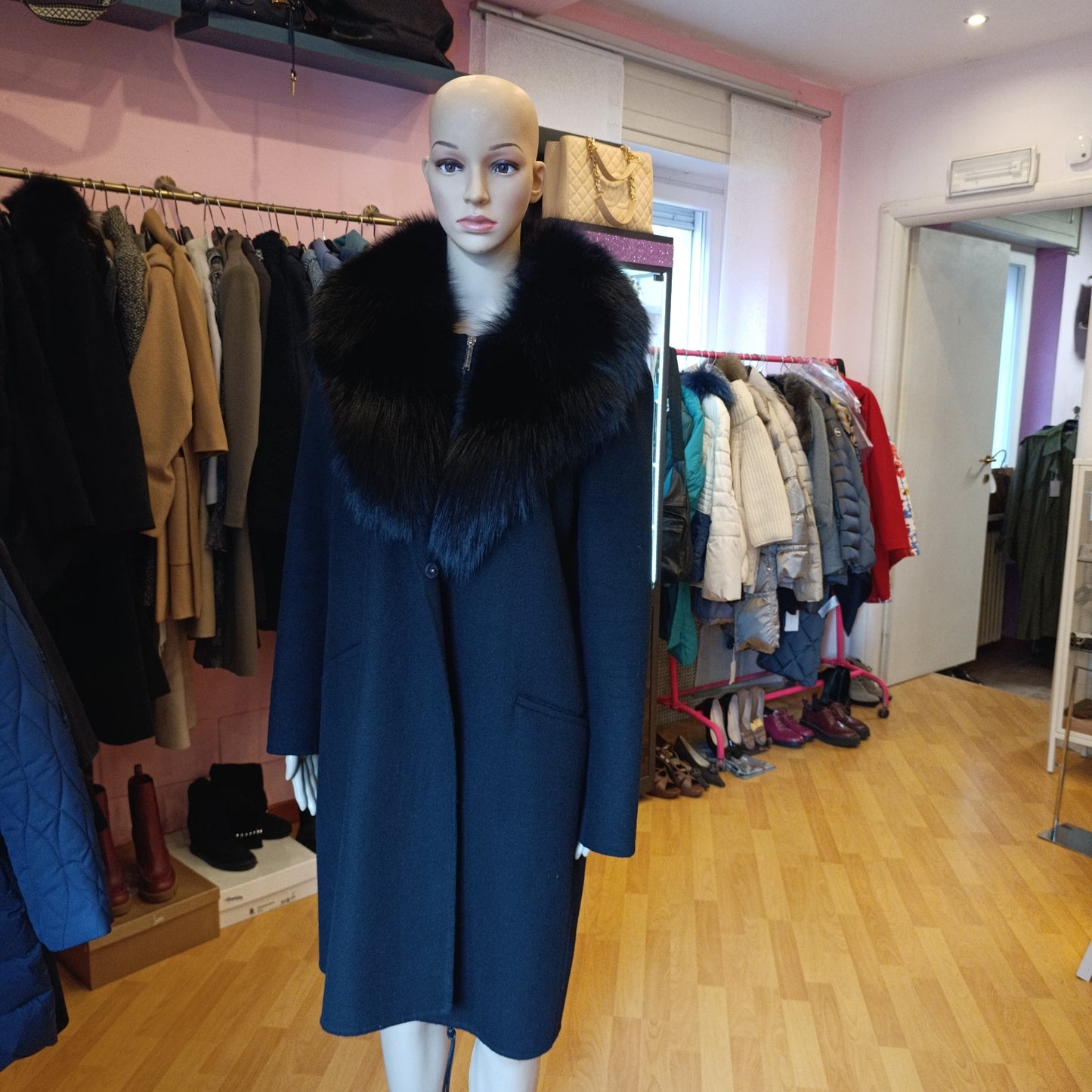 Cappotto Intrend inserto volpe tg M/L