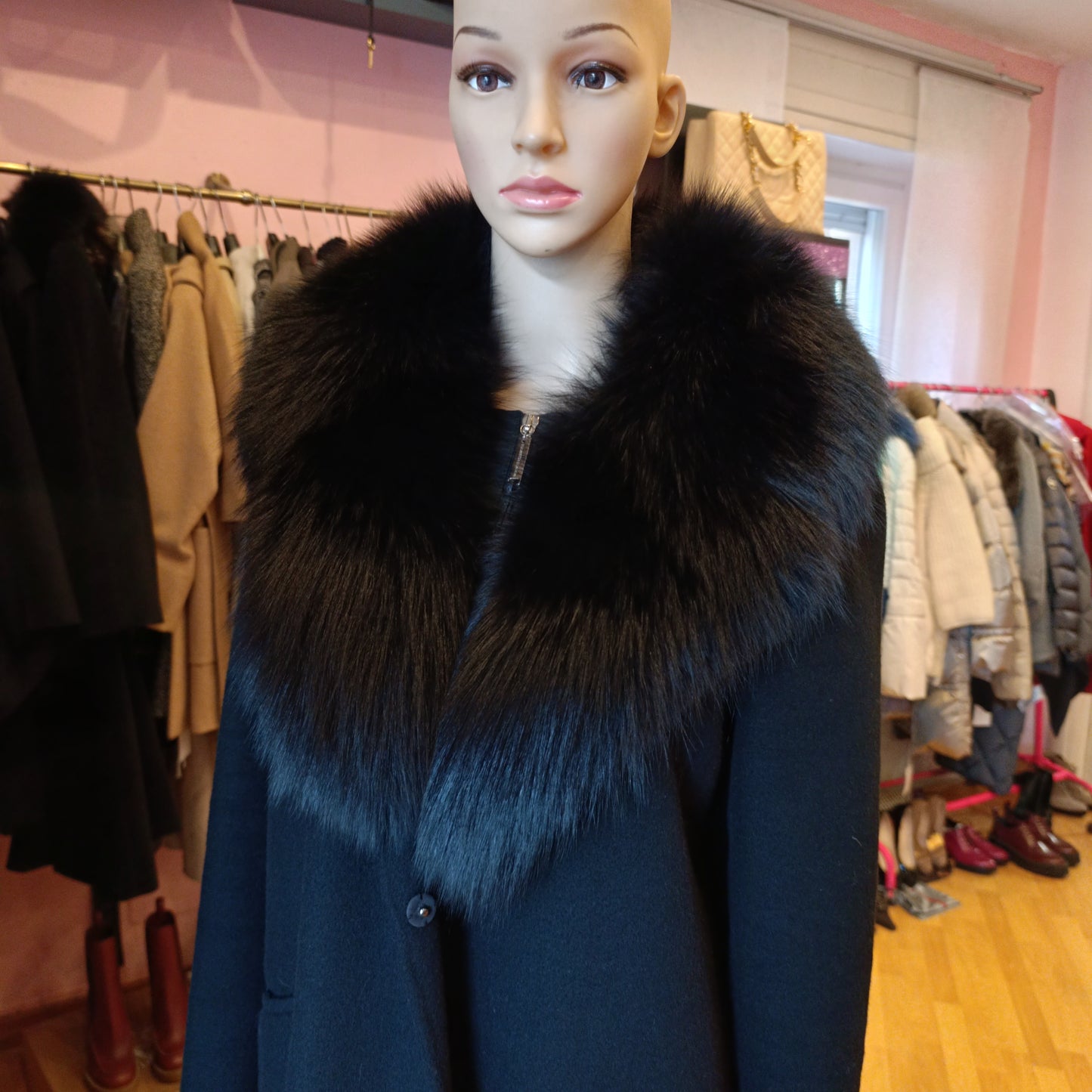 Cappotto Intrend inserto volpe tg M/L