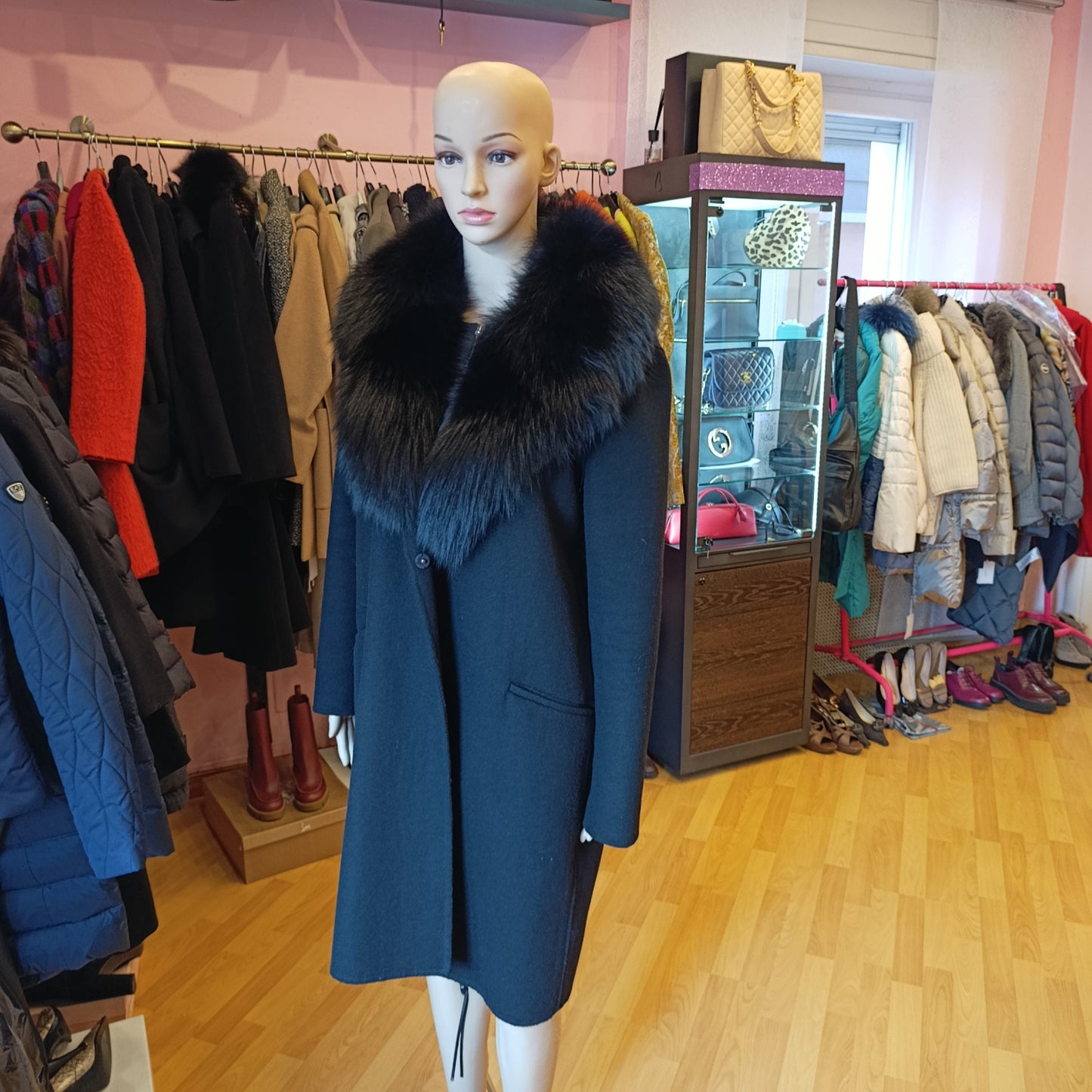 Cappotto Intrend inserto volpe tg M/L