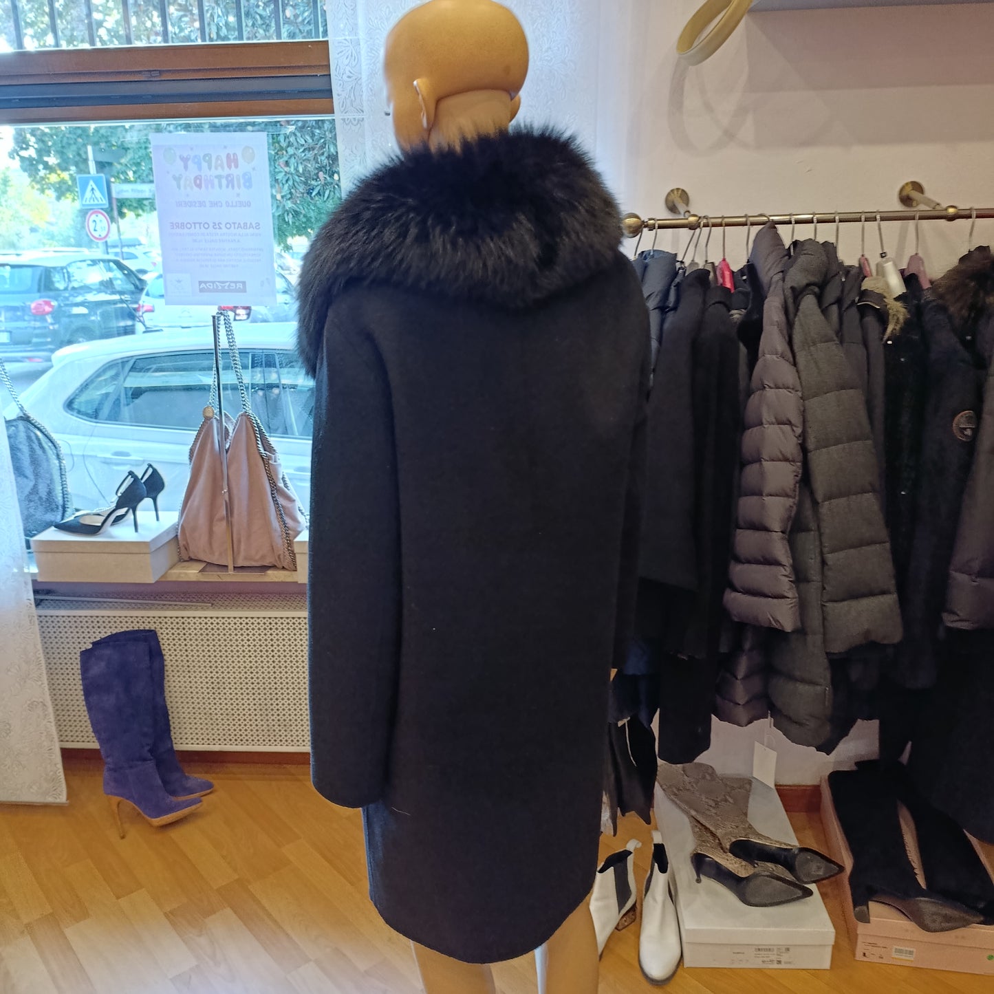 Cappotto Intrend inserto volpe tg M/L