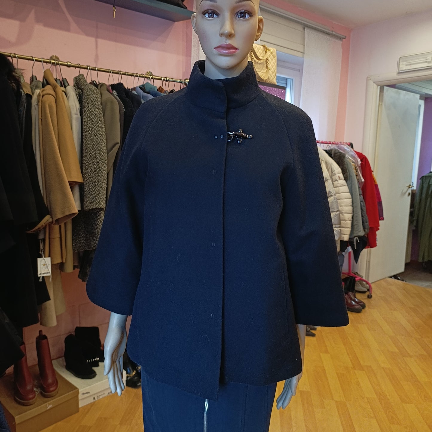Cappotto Fay corto tg S trapuntato