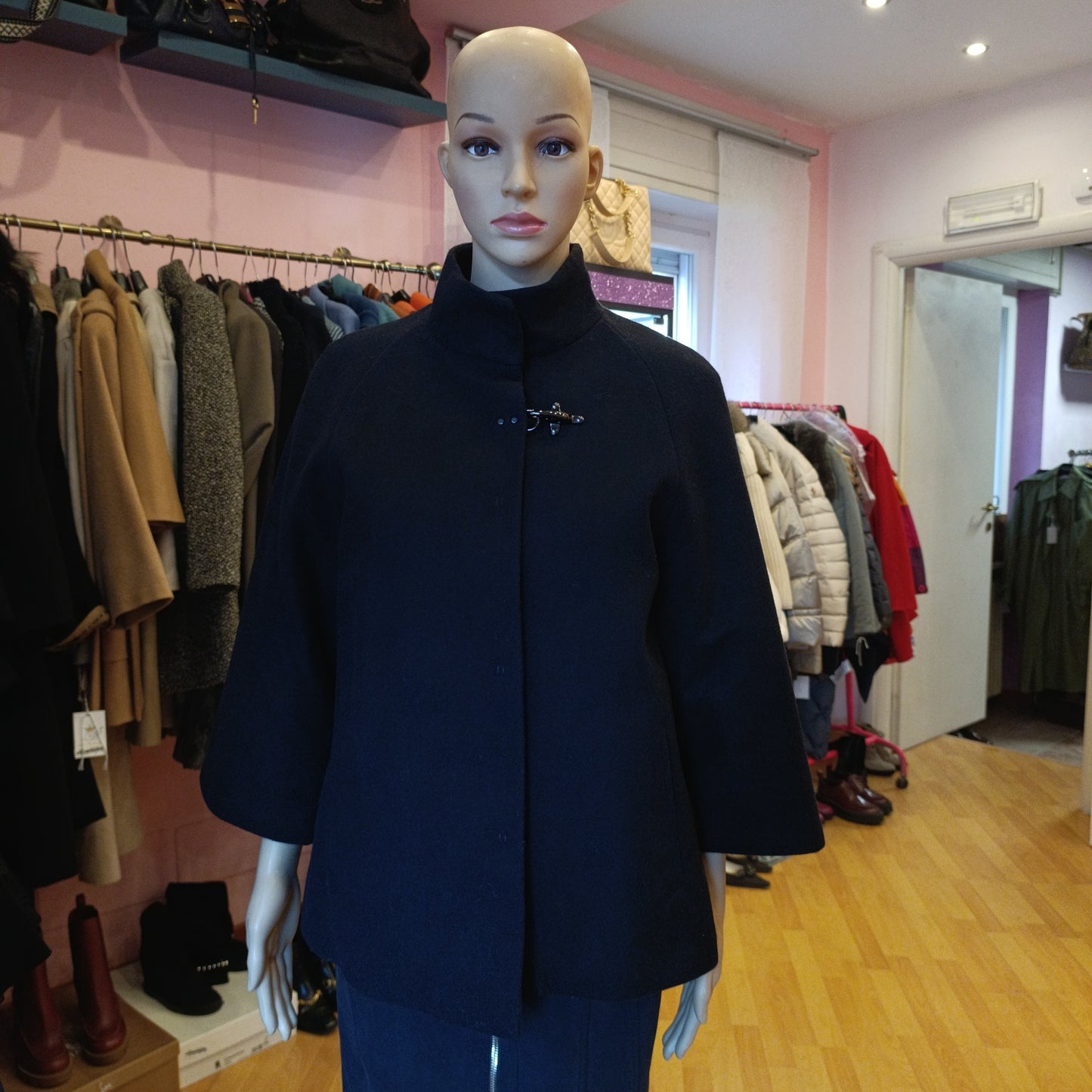 Cappotto Fay corto tg S trapuntato