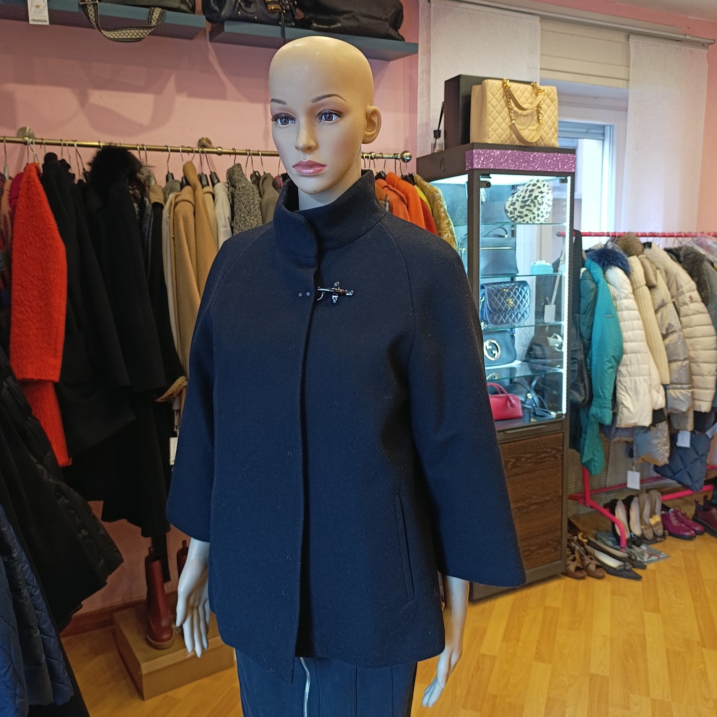 Cappotto Fay corto tg S trapuntato