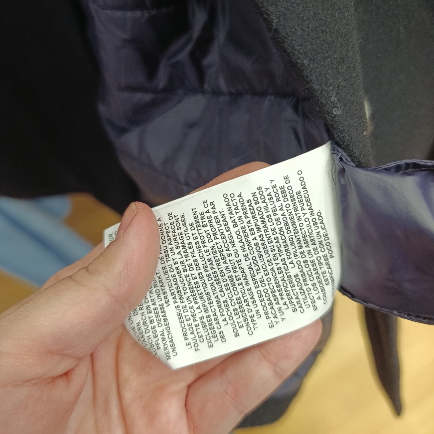 Cappotto Fay corto tg S trapuntato