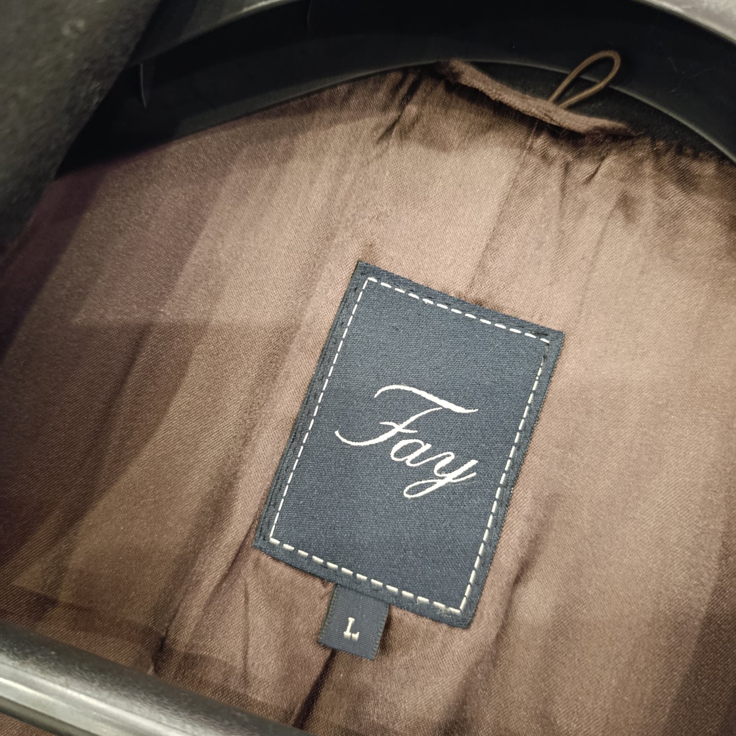 Cappotto Fay velluto tg L