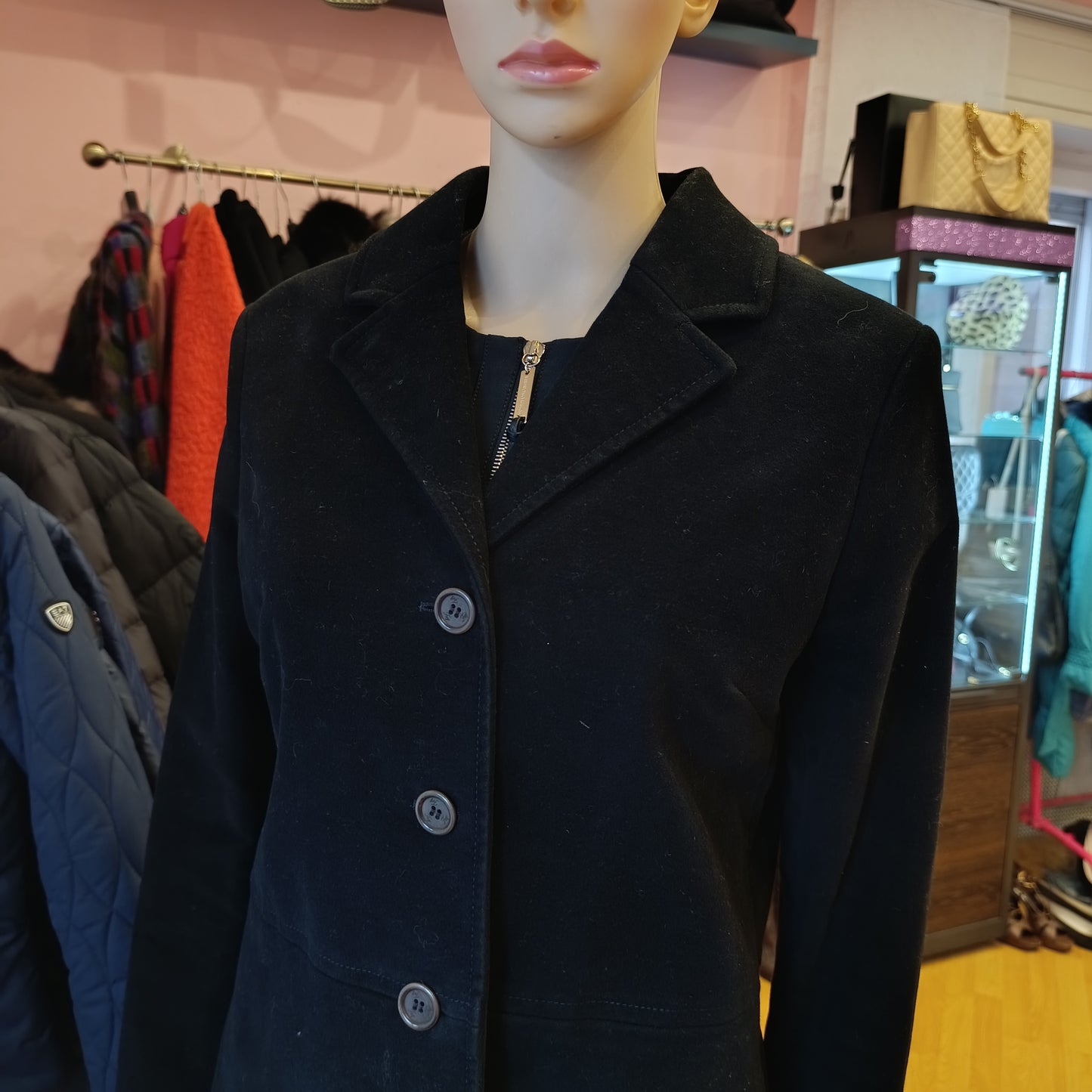 Cappotto Fay velluto tg L