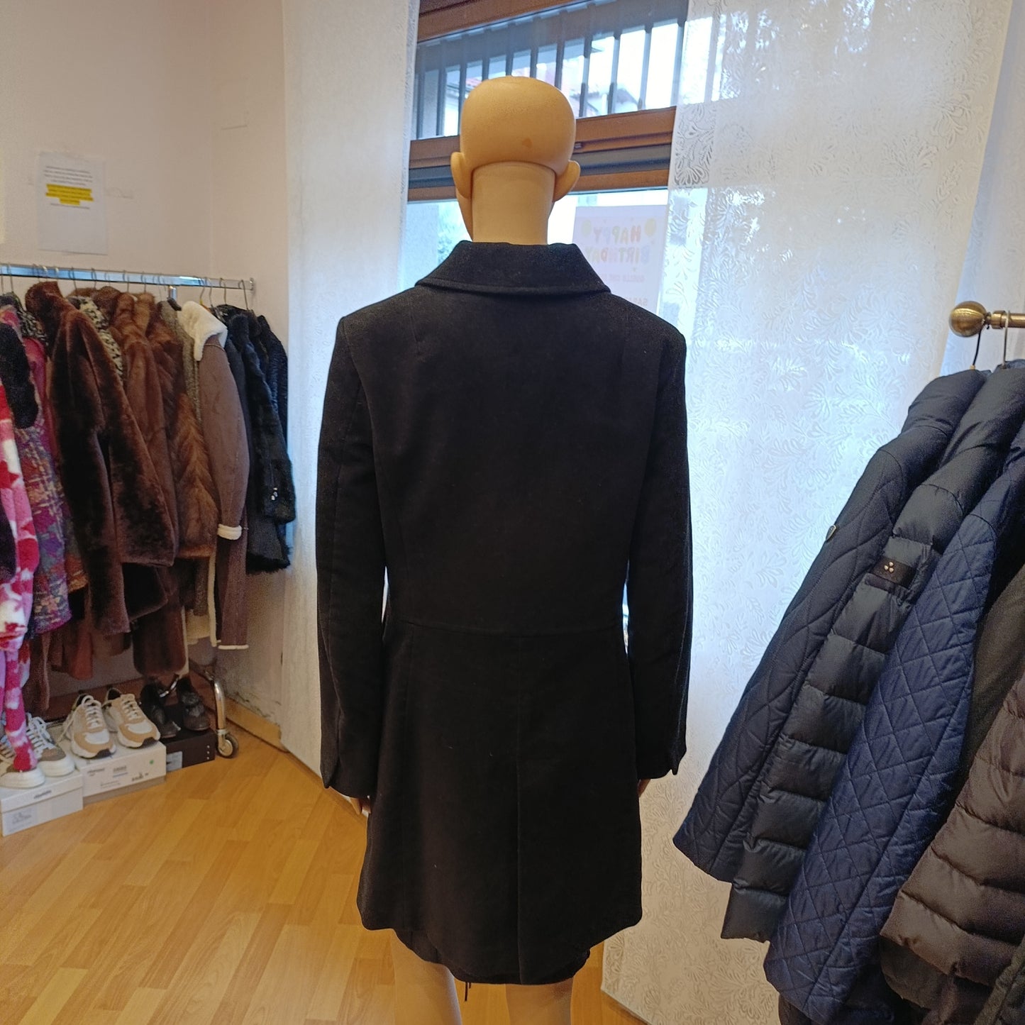 Cappotto Fay velluto tg L