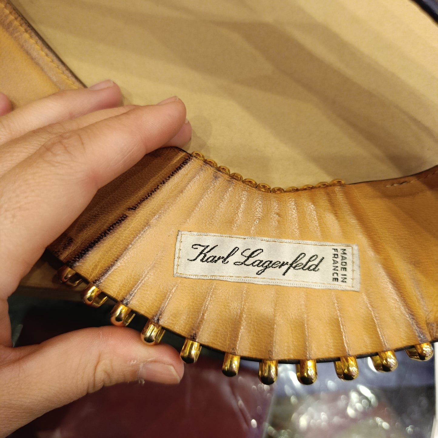 Cintura vintage Karl Lagerfeld mis 75