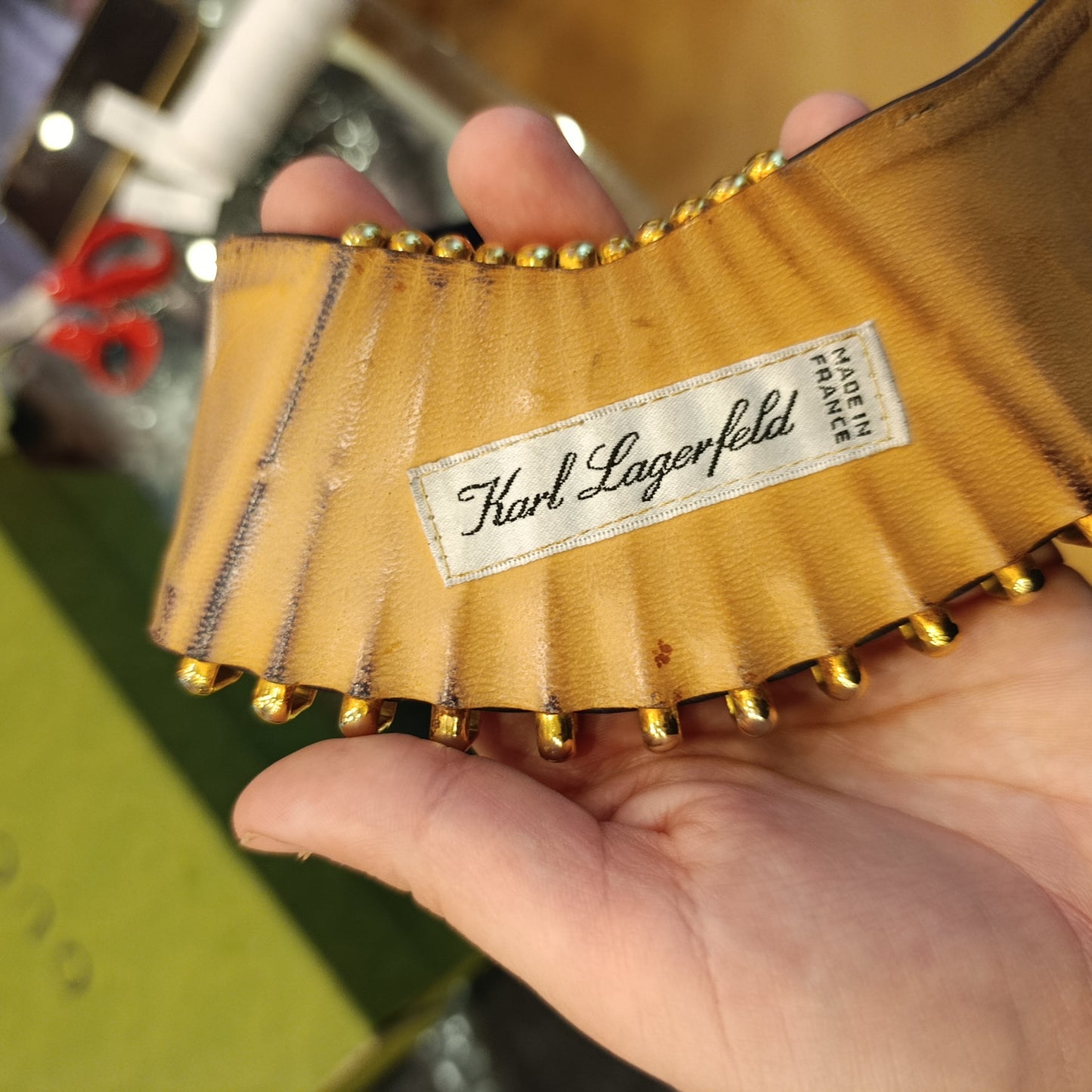 Cintura vintage Karl Lagerfeld mis 75