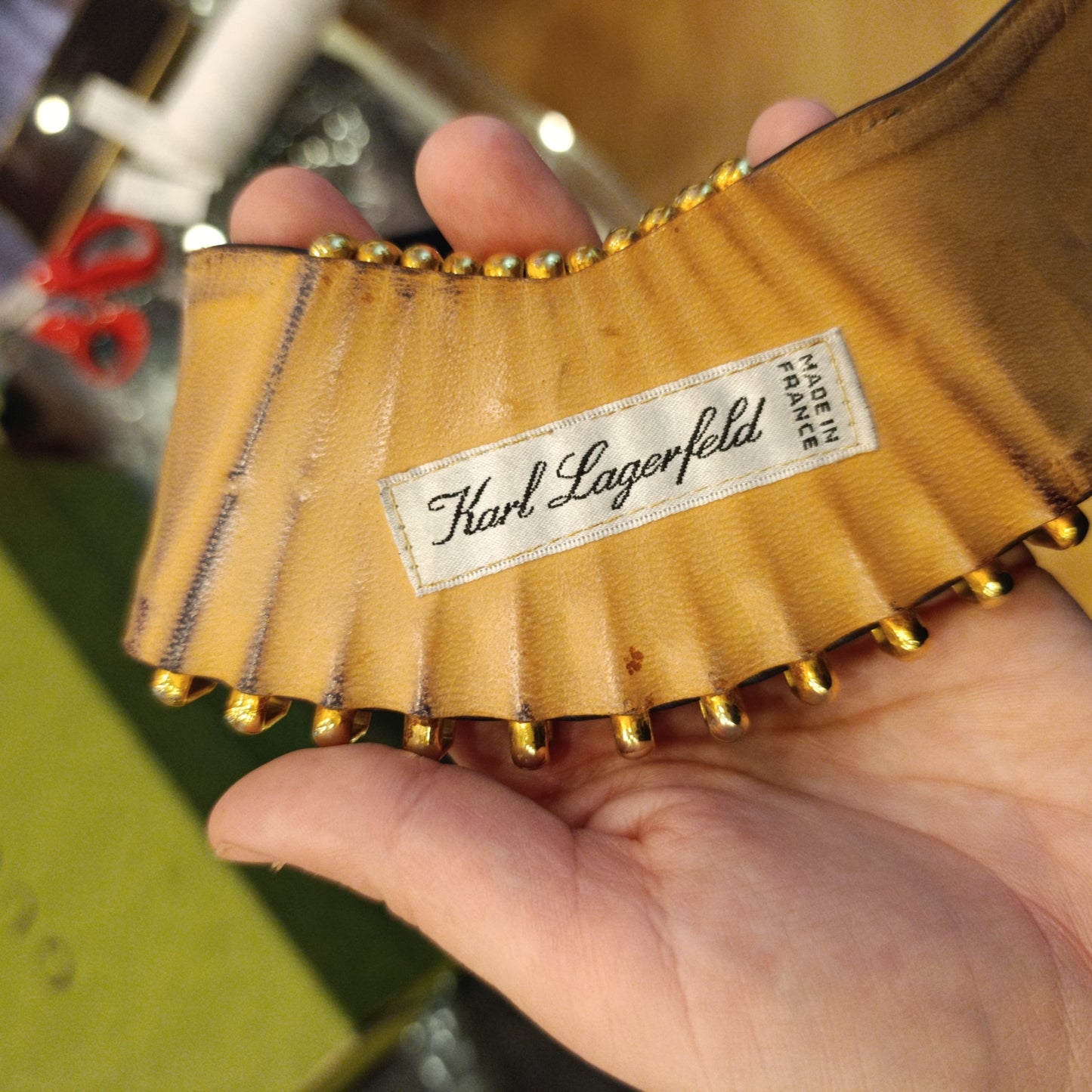 Cintura vintage Karl Lagerfeld mis 75