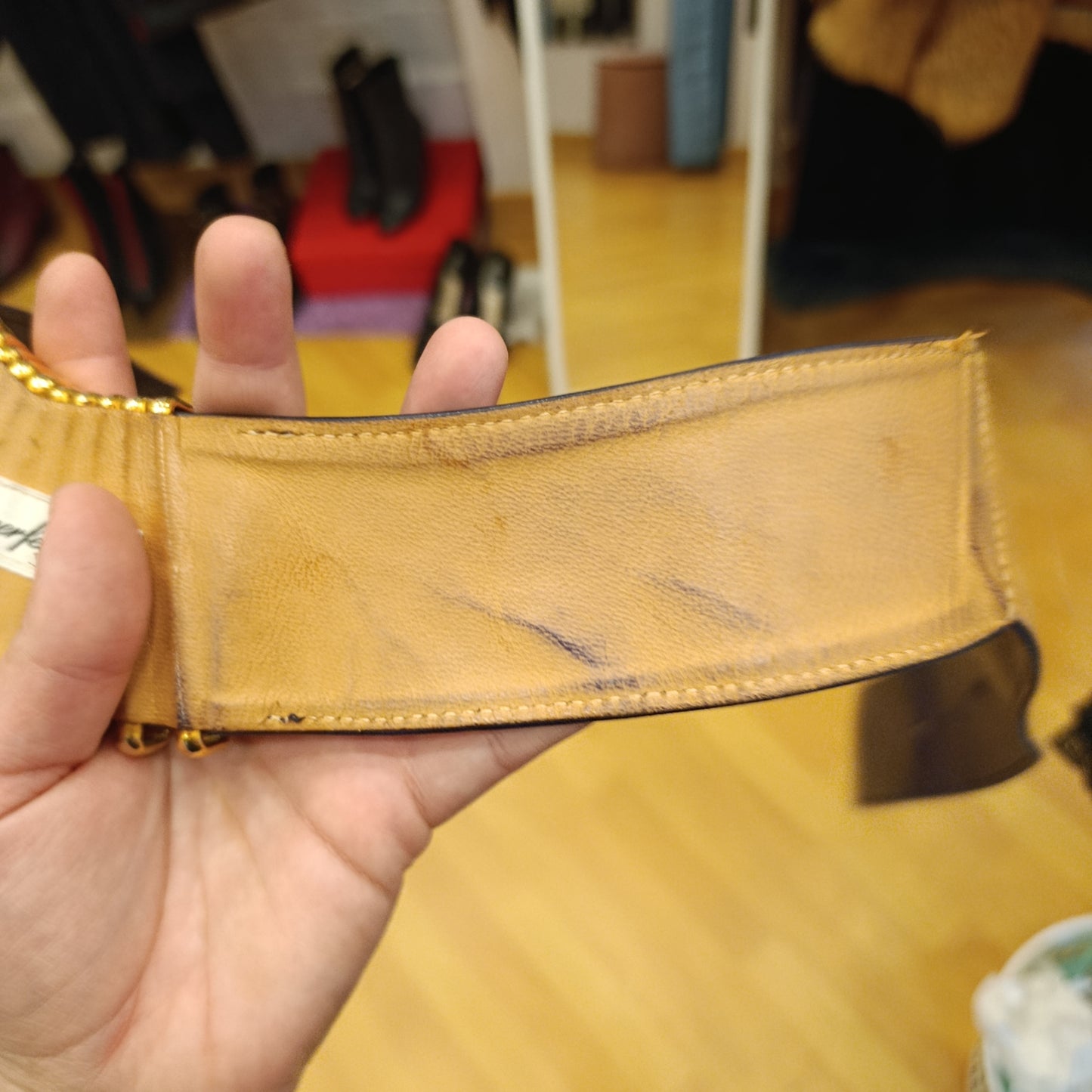 Cintura vintage Karl Lagerfeld mis 75