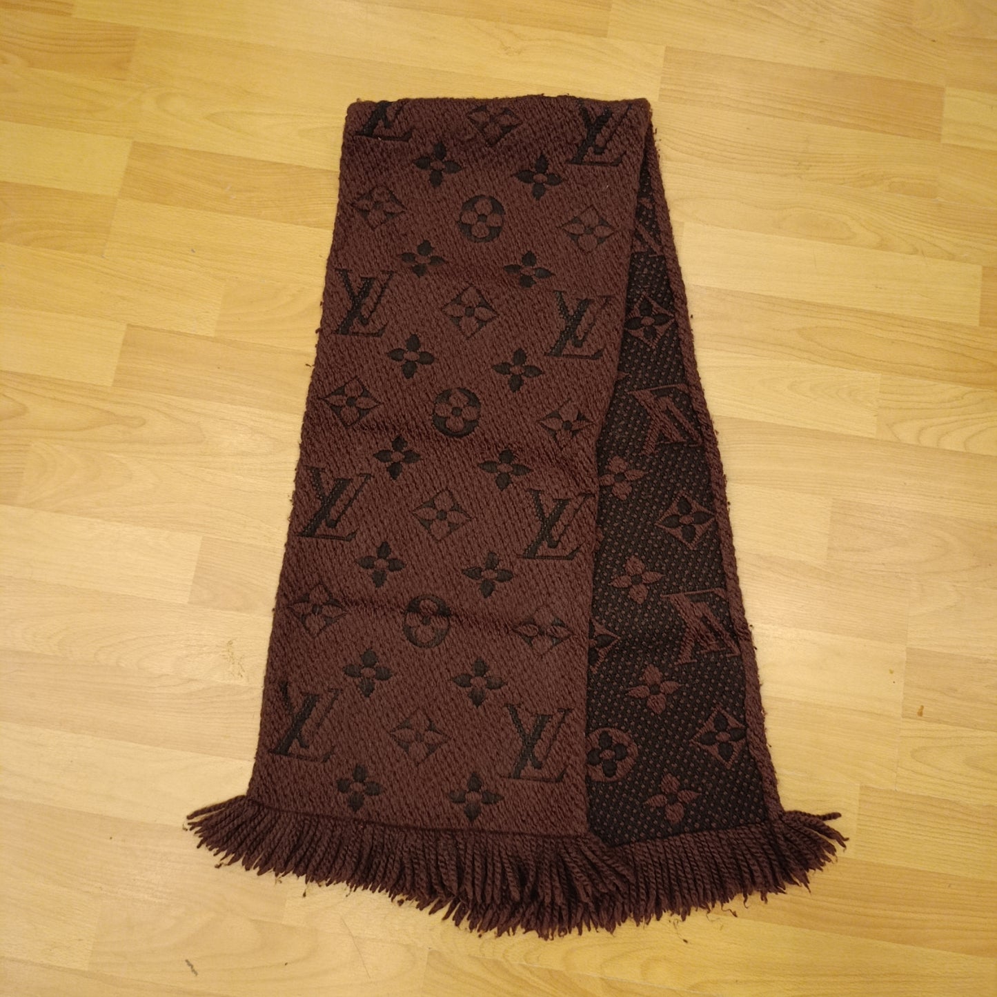Sciarpa Louis Vuitton marrone