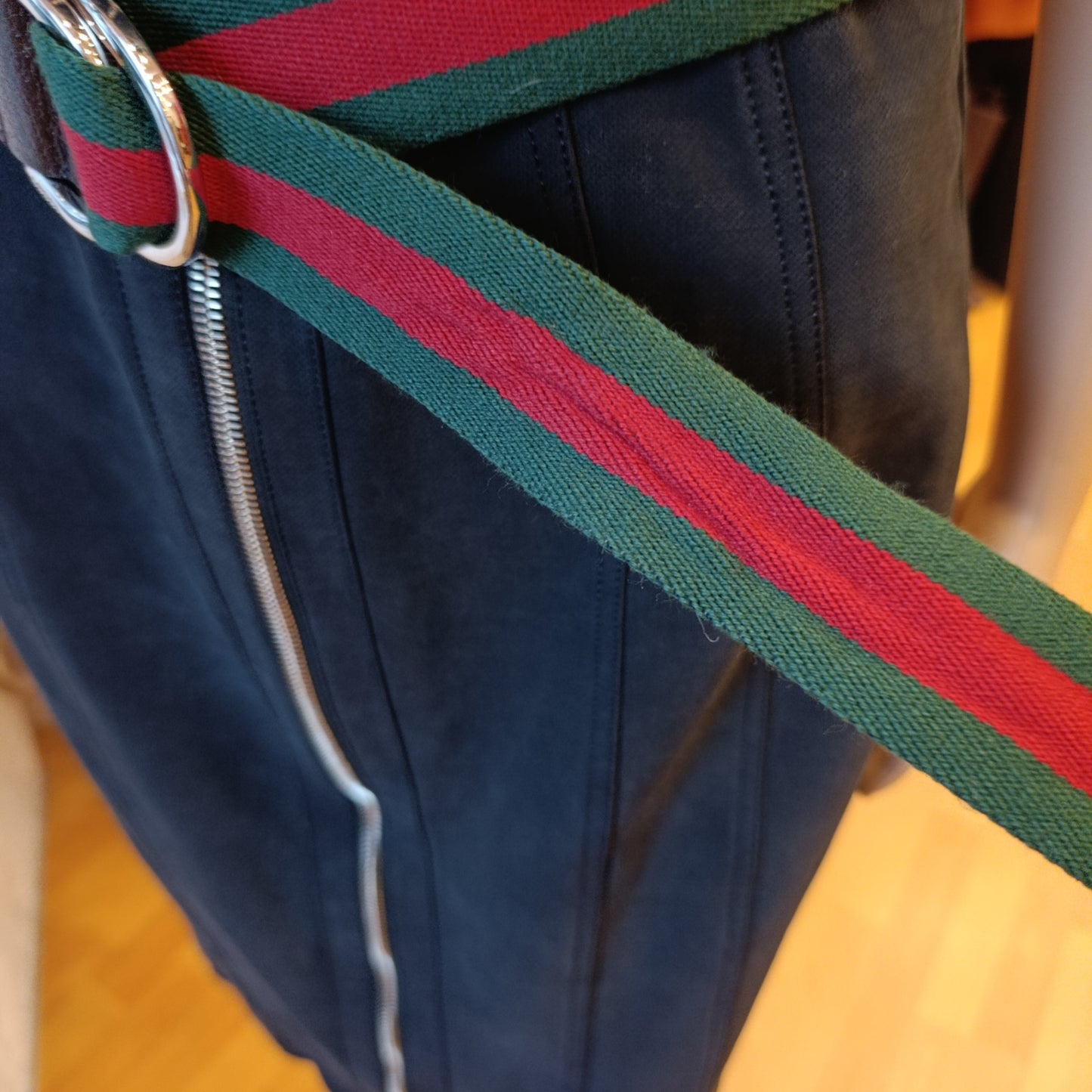 Cintura Gucci tela tg 100