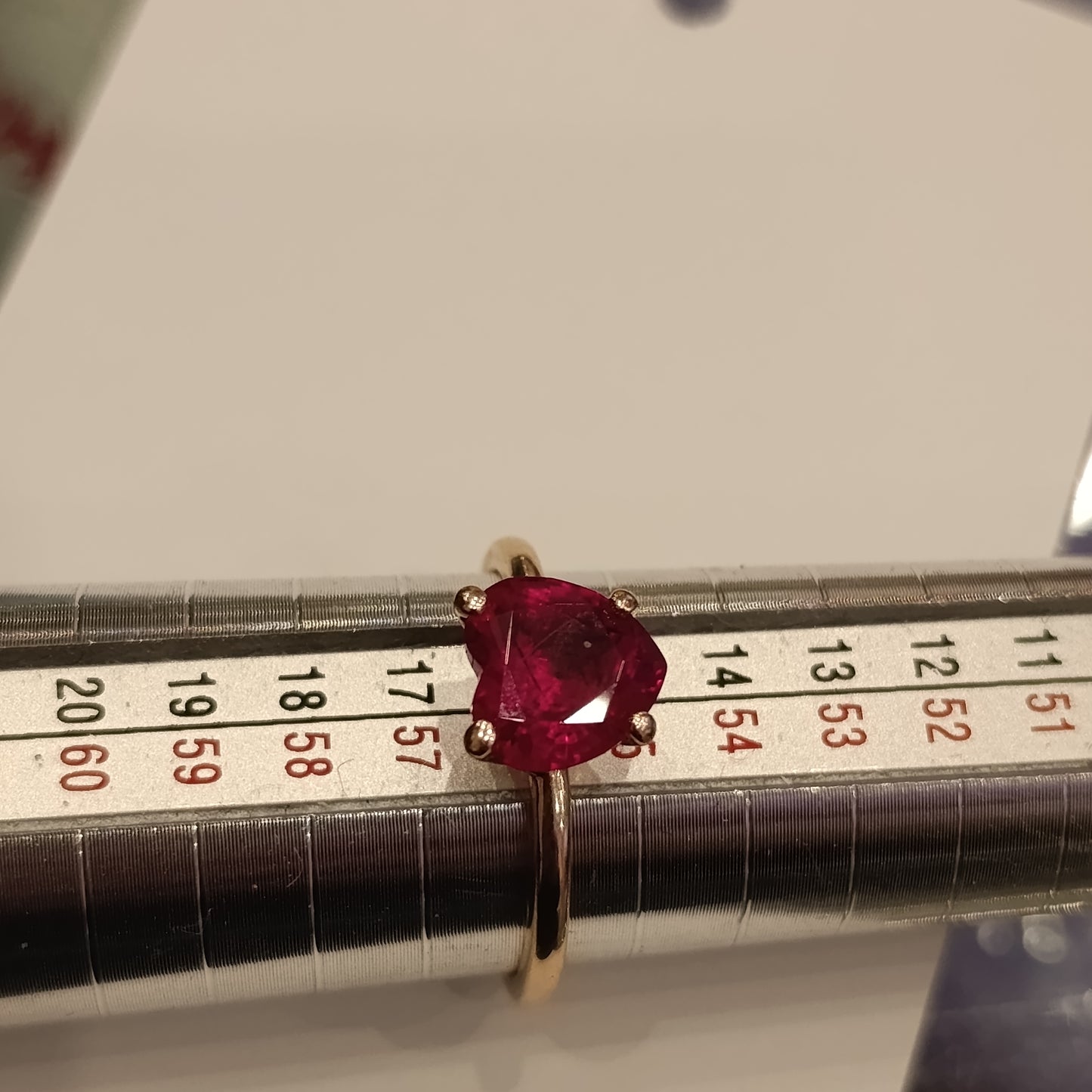 Anello Dodo cuore mis 16