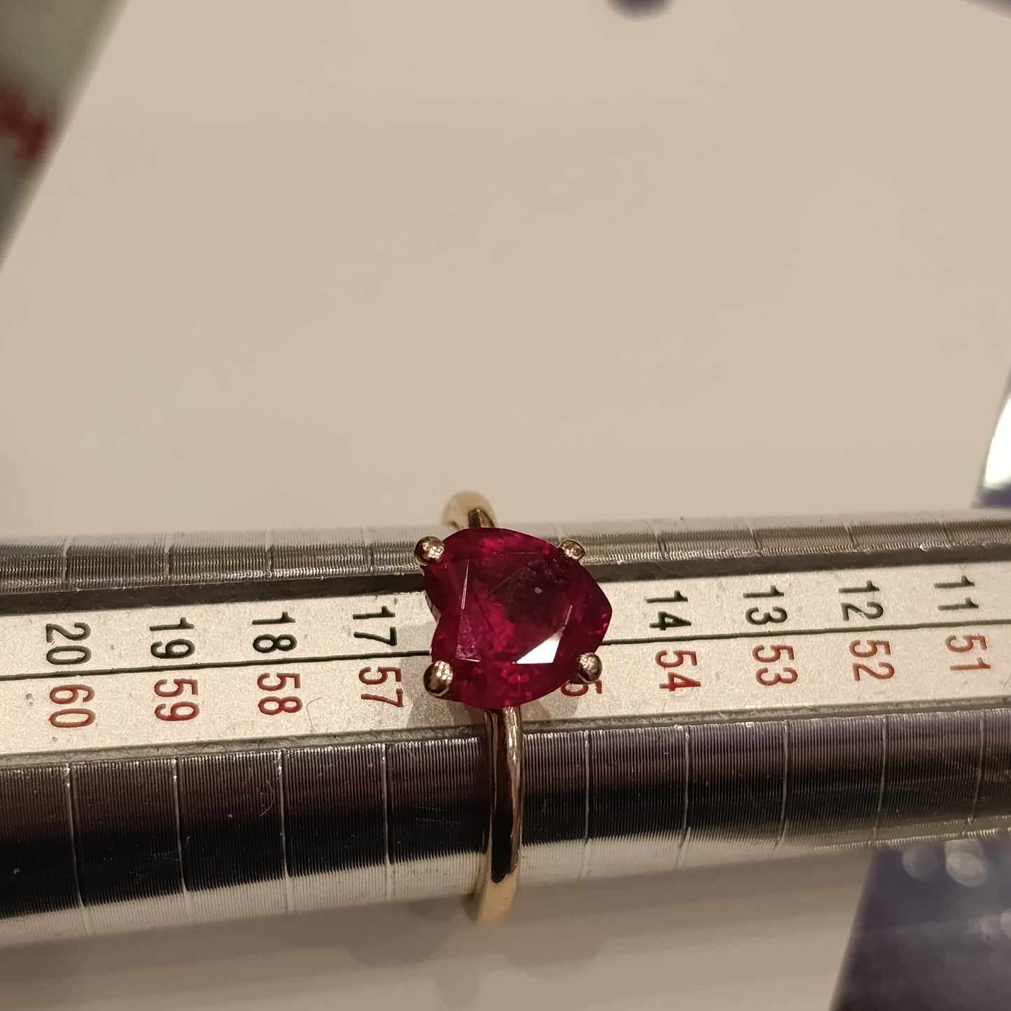 Anello Dodo cuore mis 16