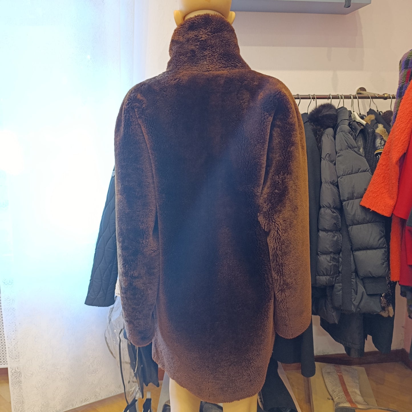 Pelliccia castorino moro tg M/L