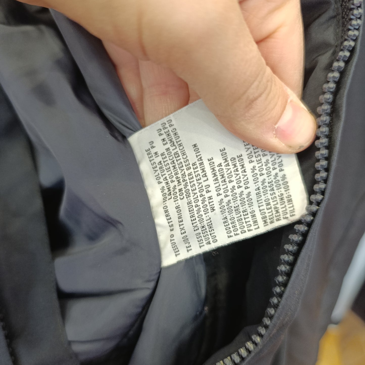 Piumino Aspesi tg M blu notte