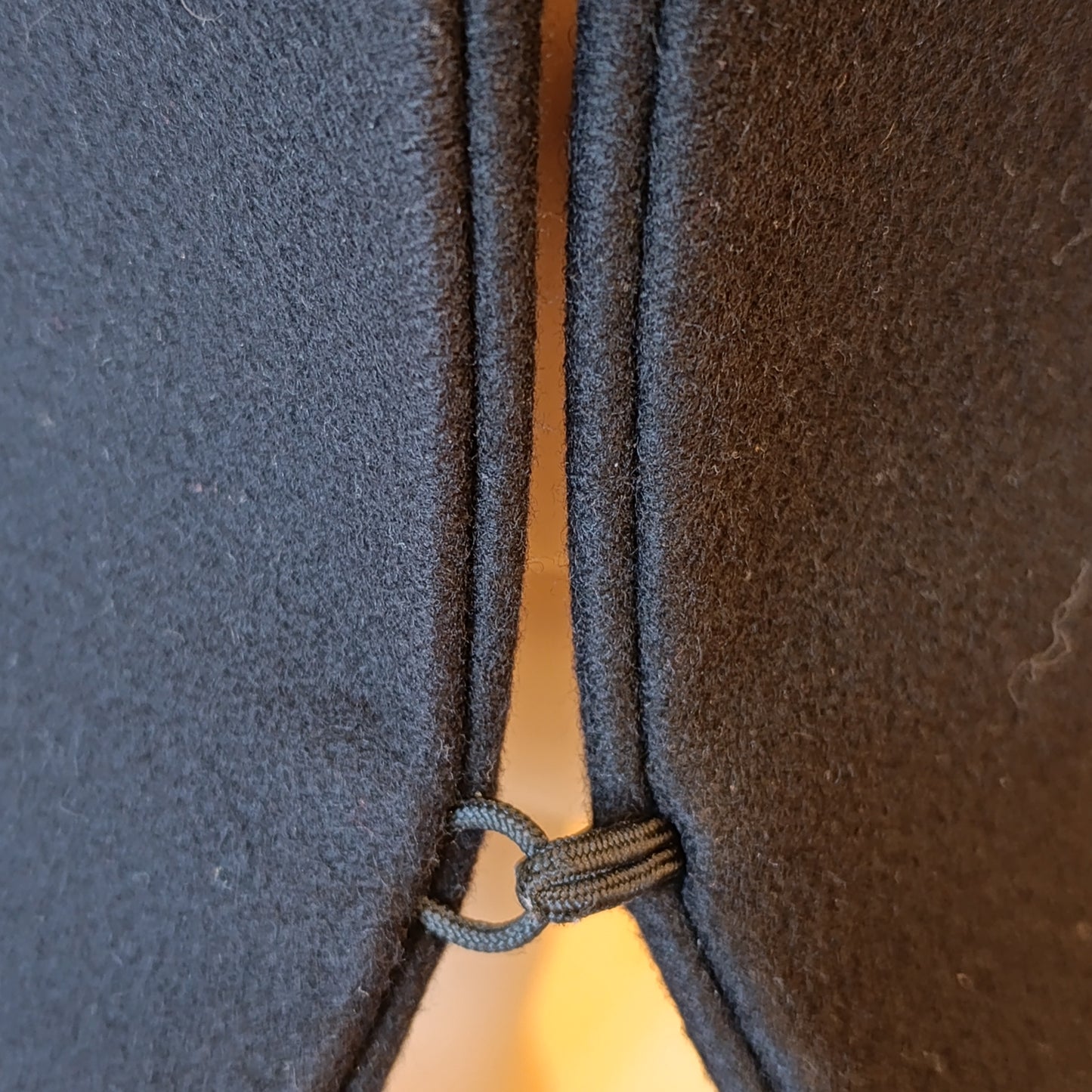 Gilet nero pelo di volpe Flavio Castellani tg 40