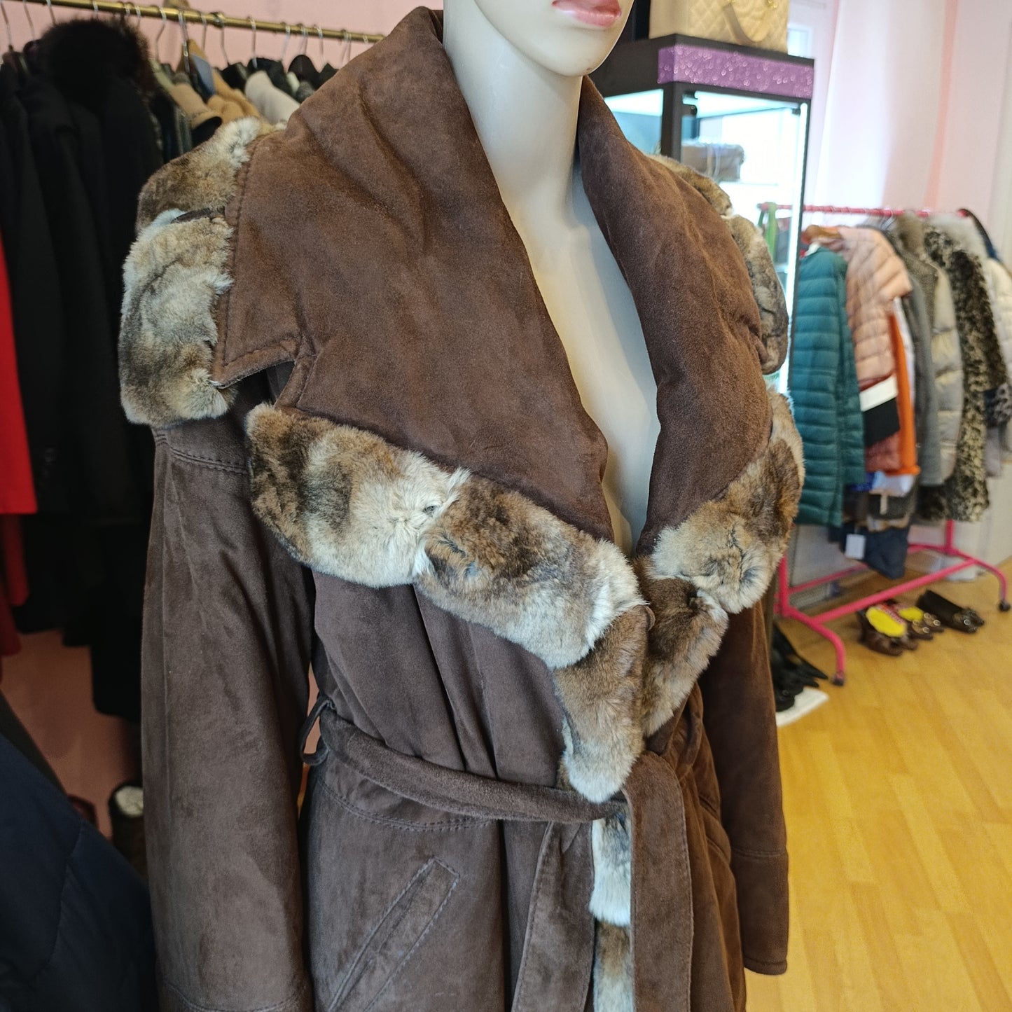 Montone corto Anno Domini marrone tg 42