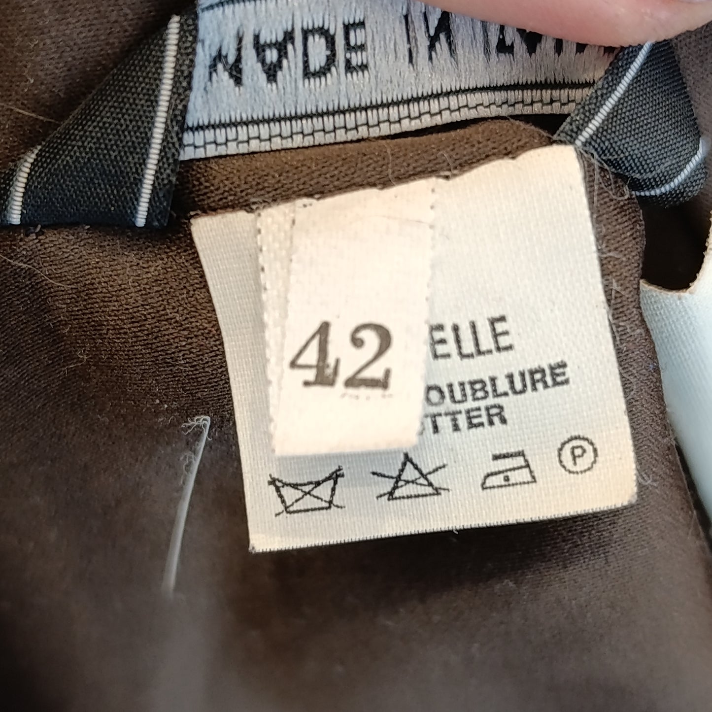 Montone corto Anno Domini marrone tg 42