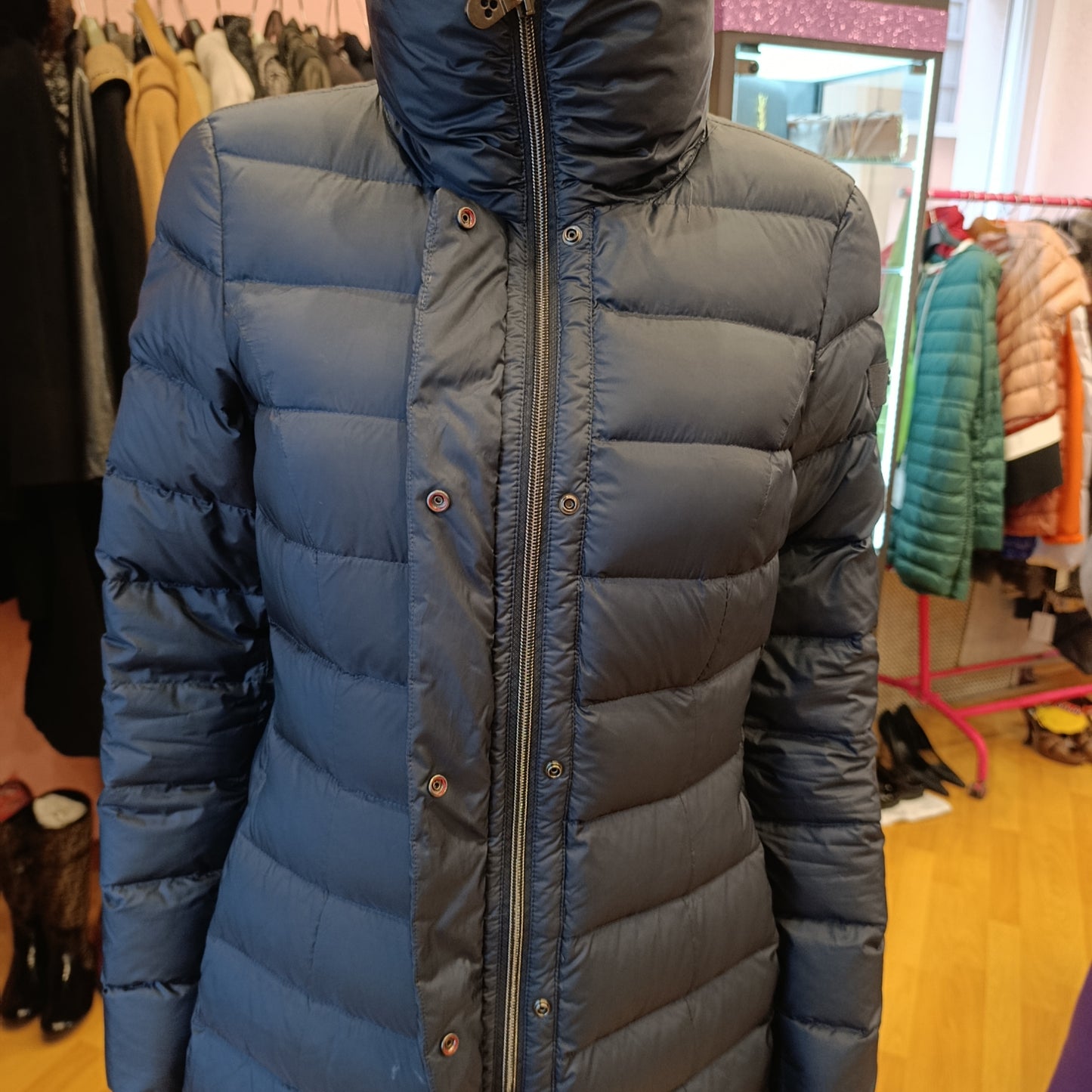 Piumino blu Peuterey tg 42