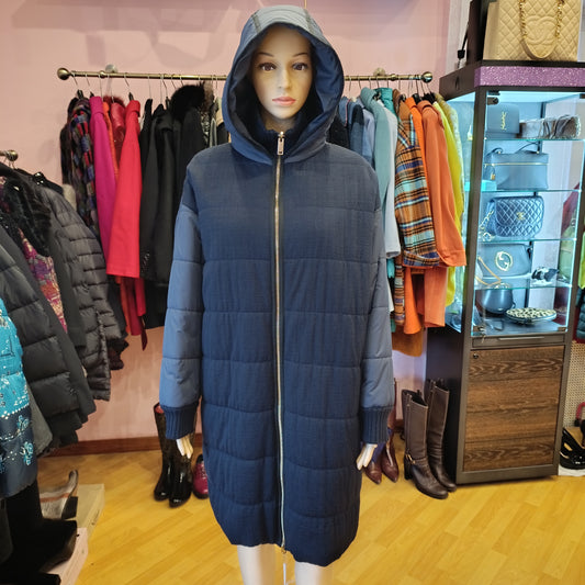 Piumino Intrend / MaxMara blu tg M/L
