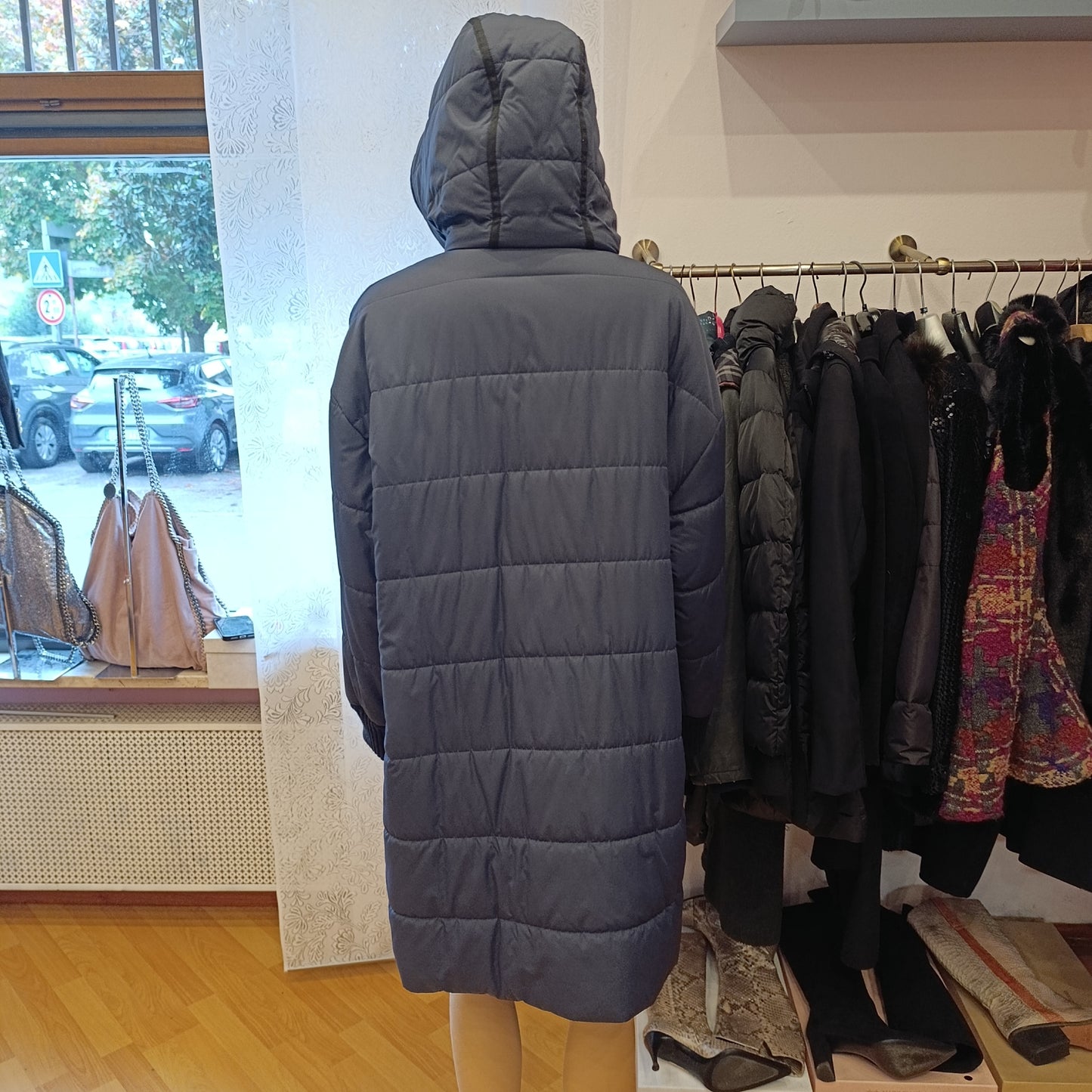 Piumino Intrend / MaxMara blu tg M/L