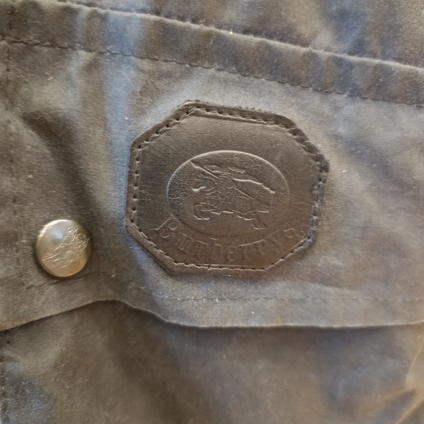 Cappotto Burberry antracite tg L