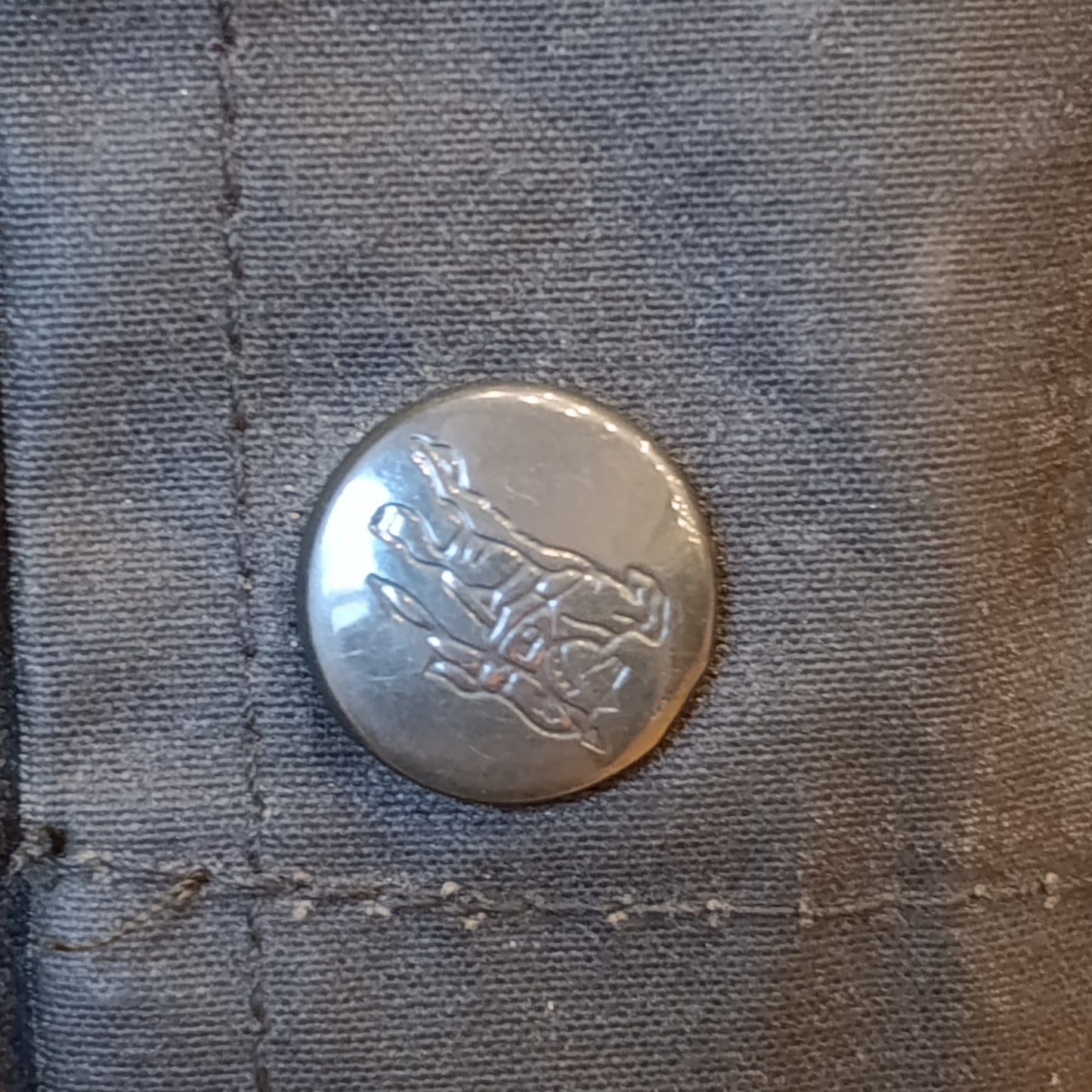 Cappotto Burberry antracite tg L