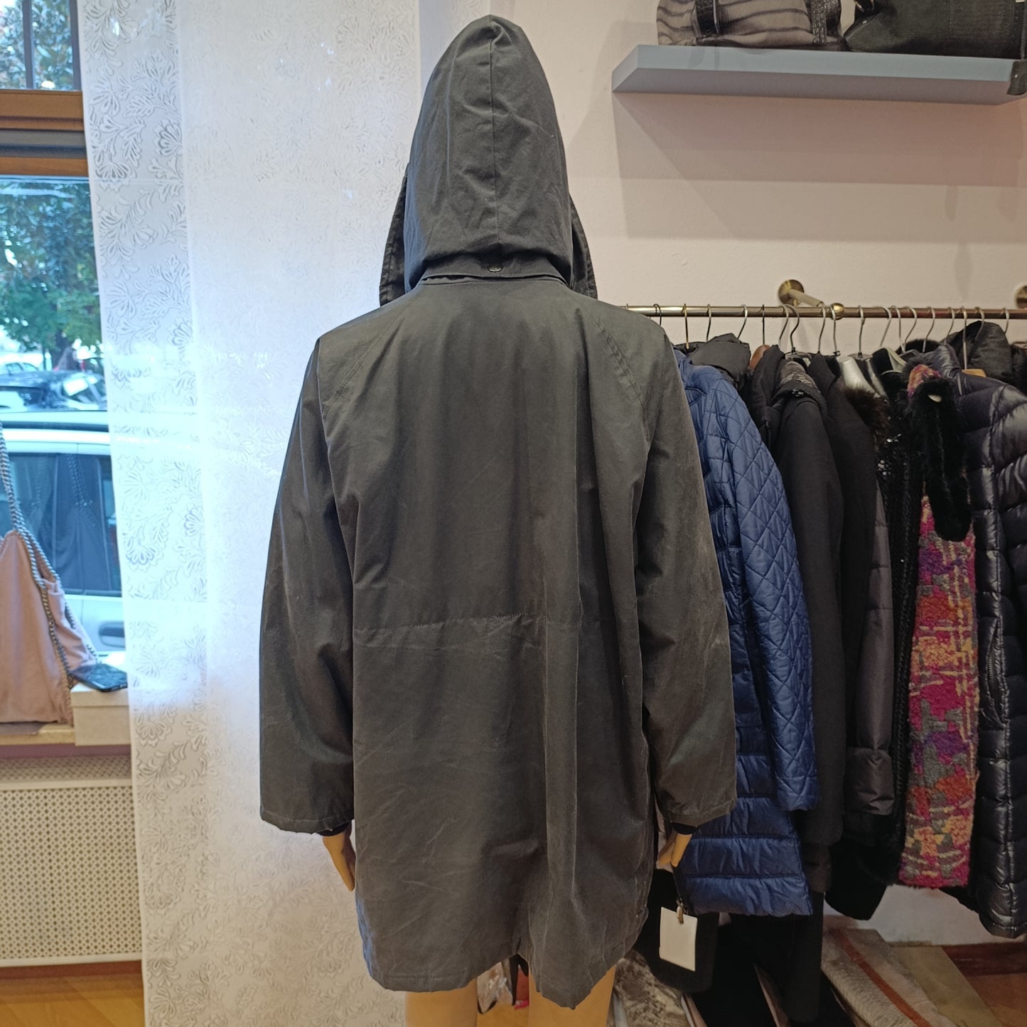 Cappotto Burberry antracite tg L