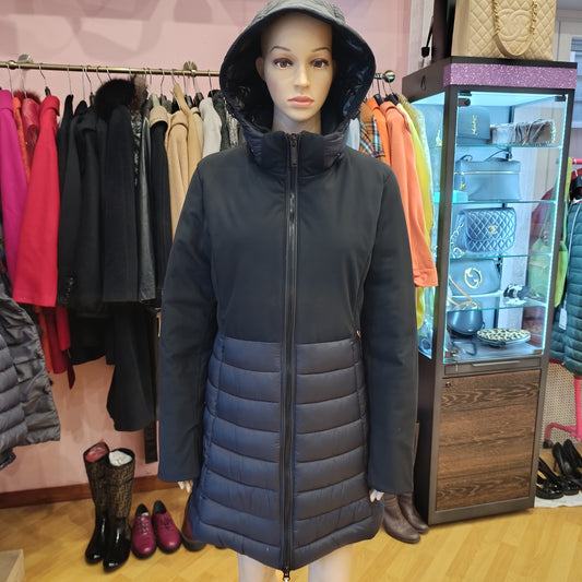 Piumino makers of very fine clothes nero tg S/M