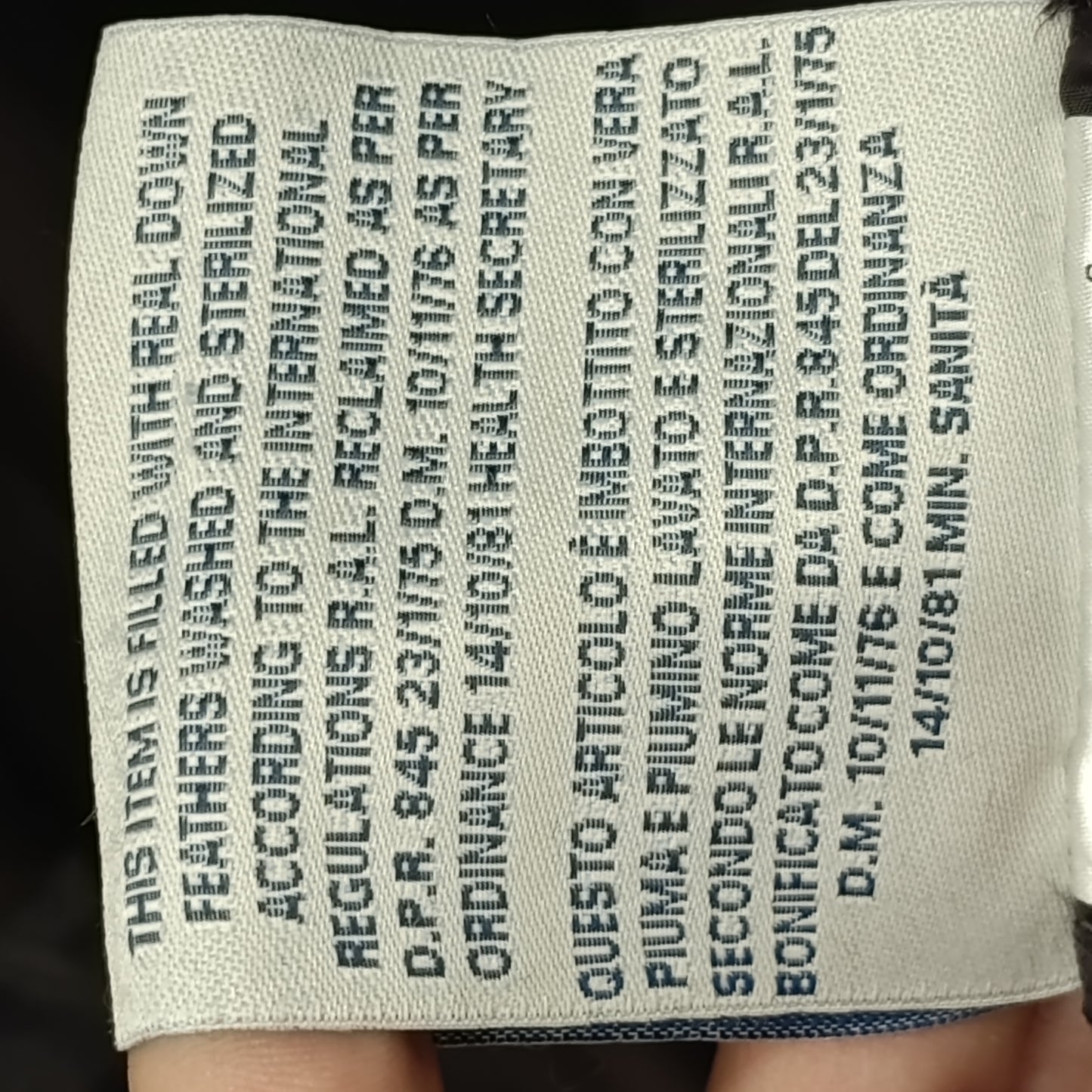 Moncler lungo nero tg 0 XS/S